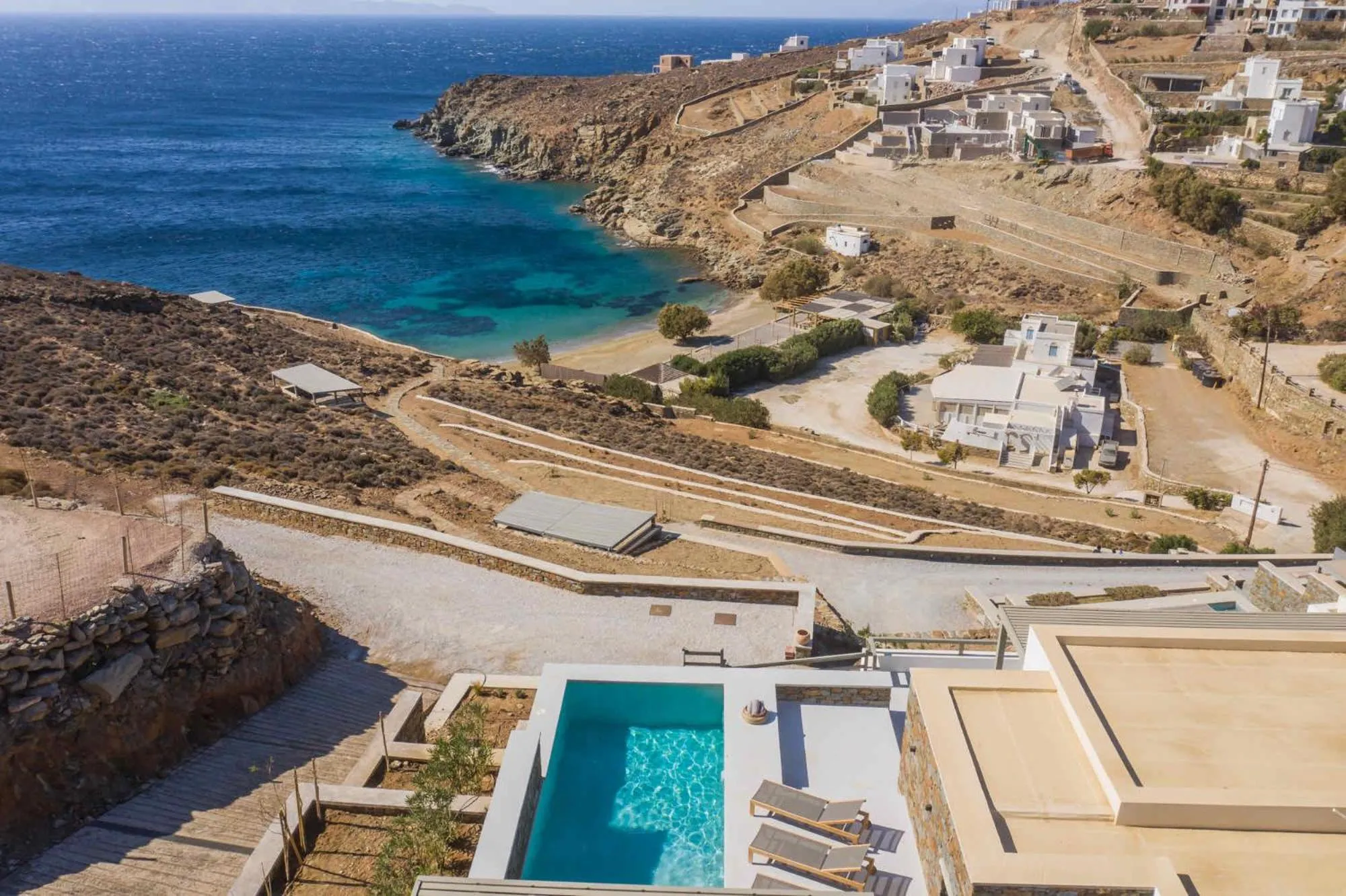 View (from property/room) in Phos Villas Tinos