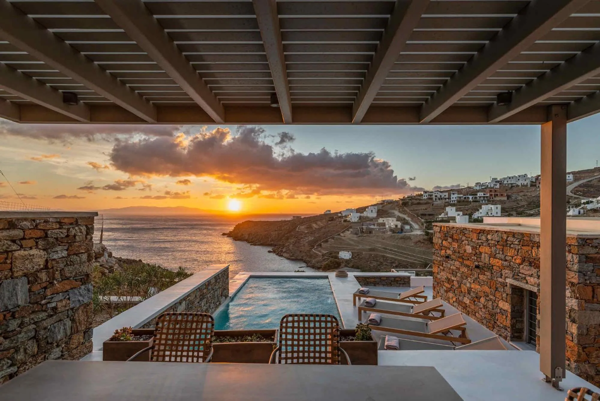 View (from property/room) in Phos Villas Tinos