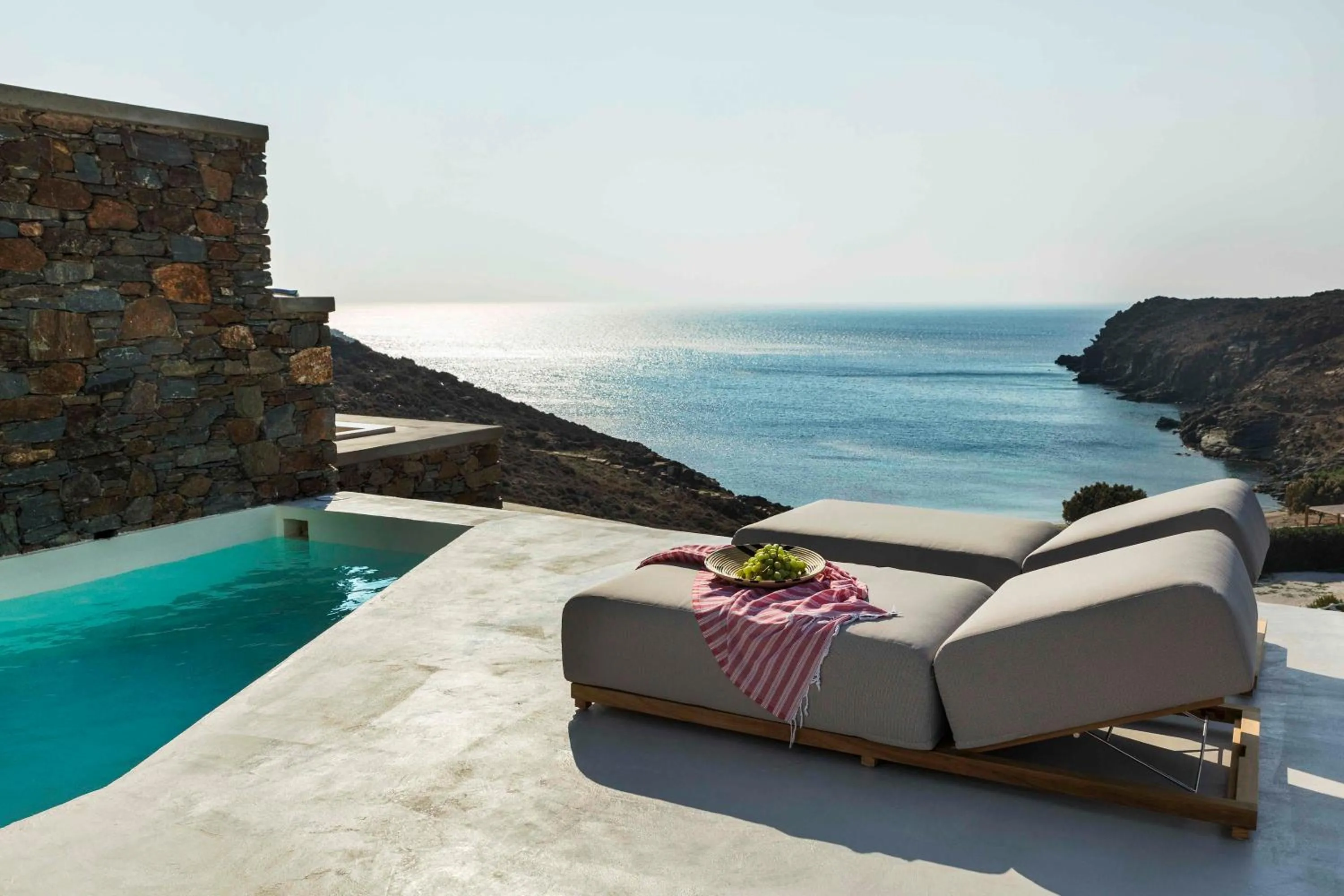 Balcony/Terrace in Phos Villas Tinos