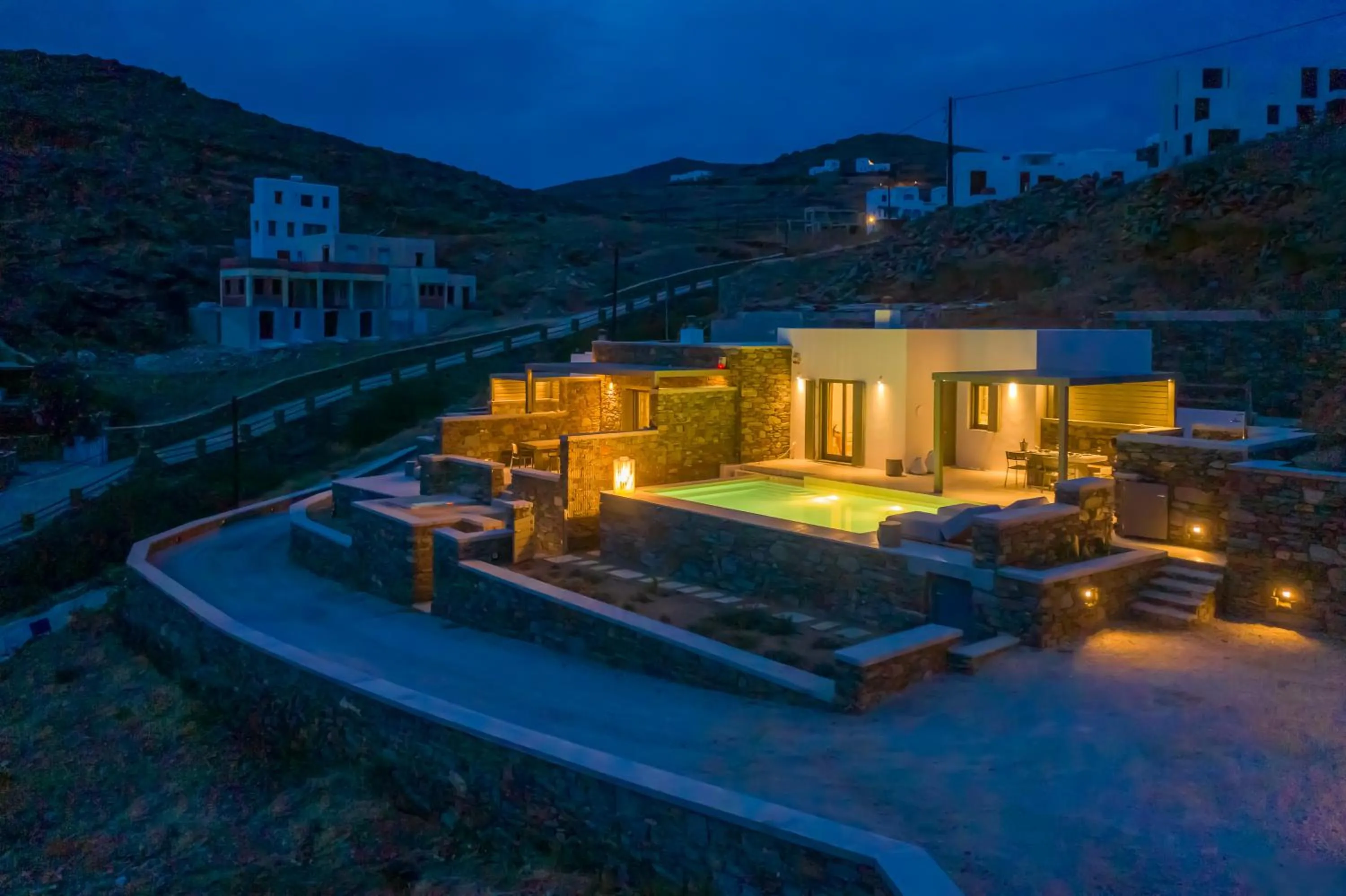 Property building in Phos Villas Tinos