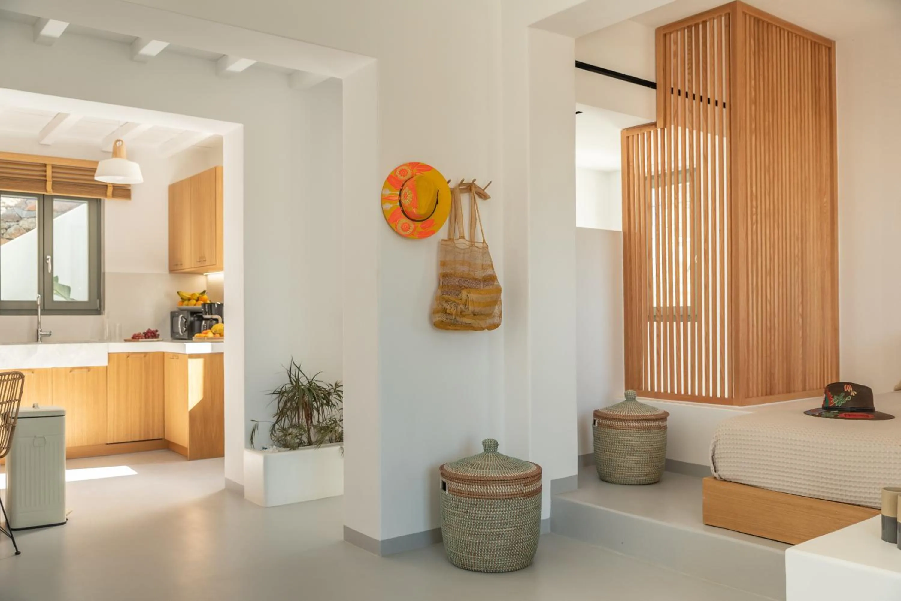 Living room in Phos Villas Tinos