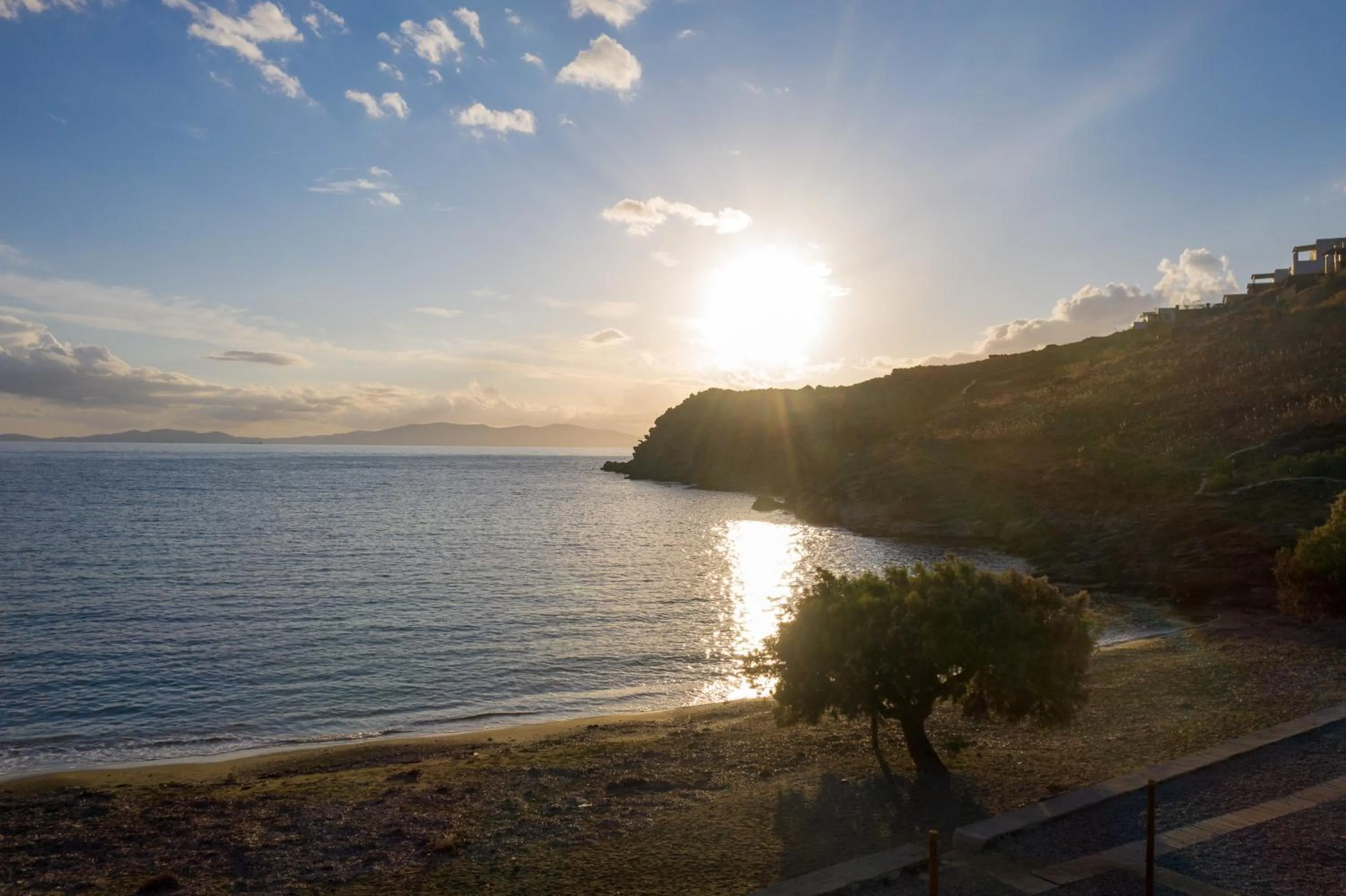 Beach in Phos Villas Tinos