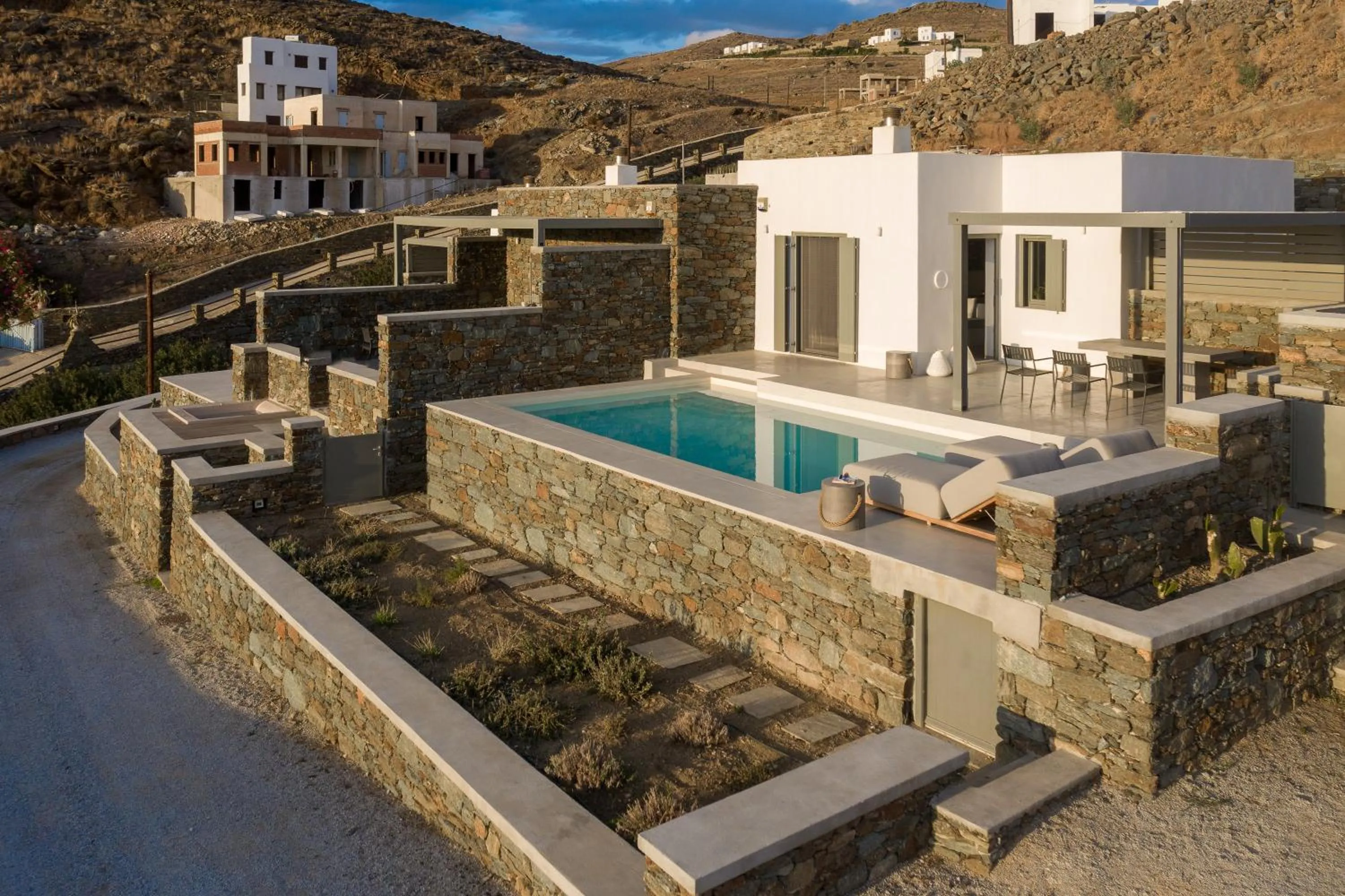 Property building in Phos Villas Tinos