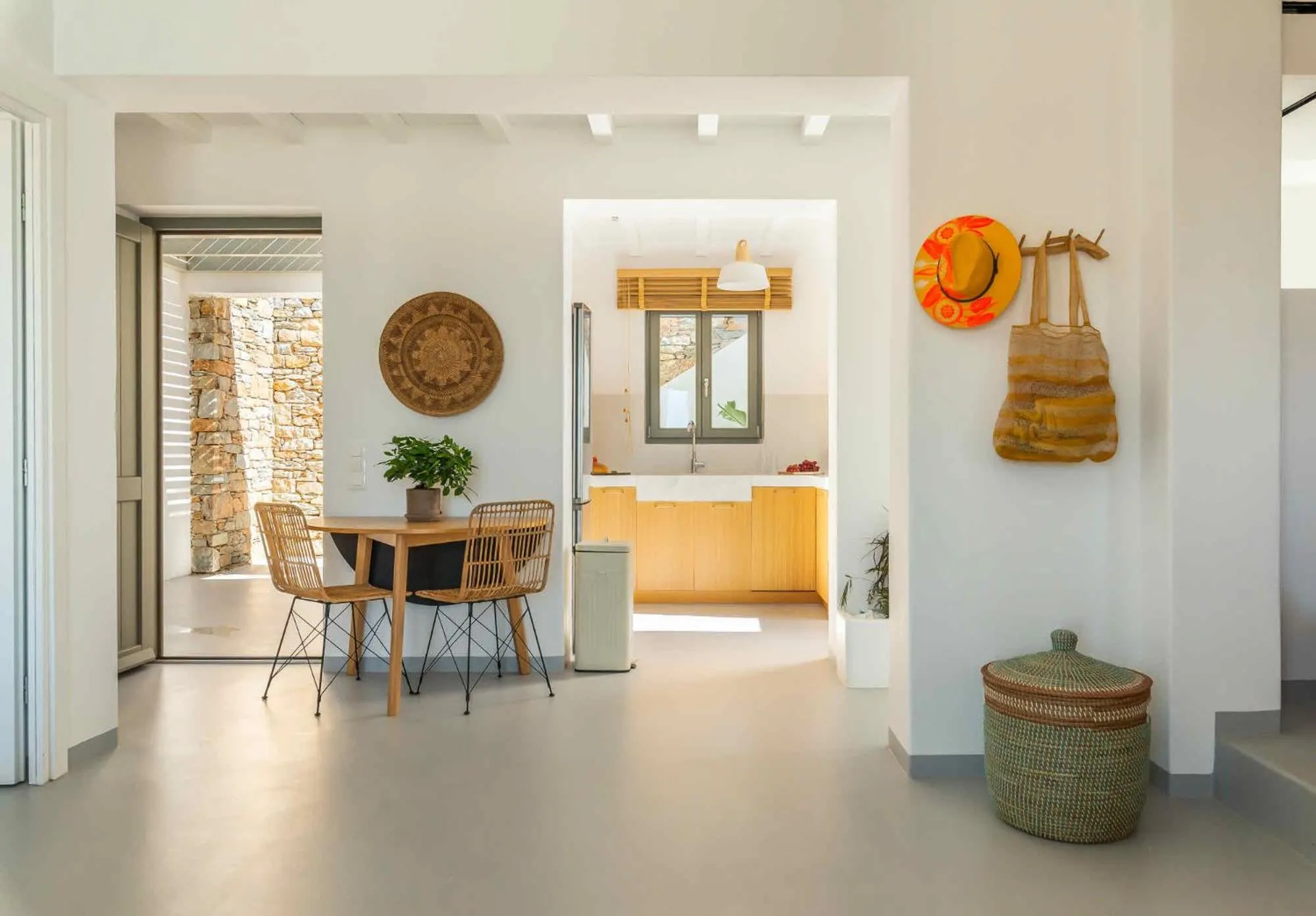 Facade/entrance in Phos Villas Tinos