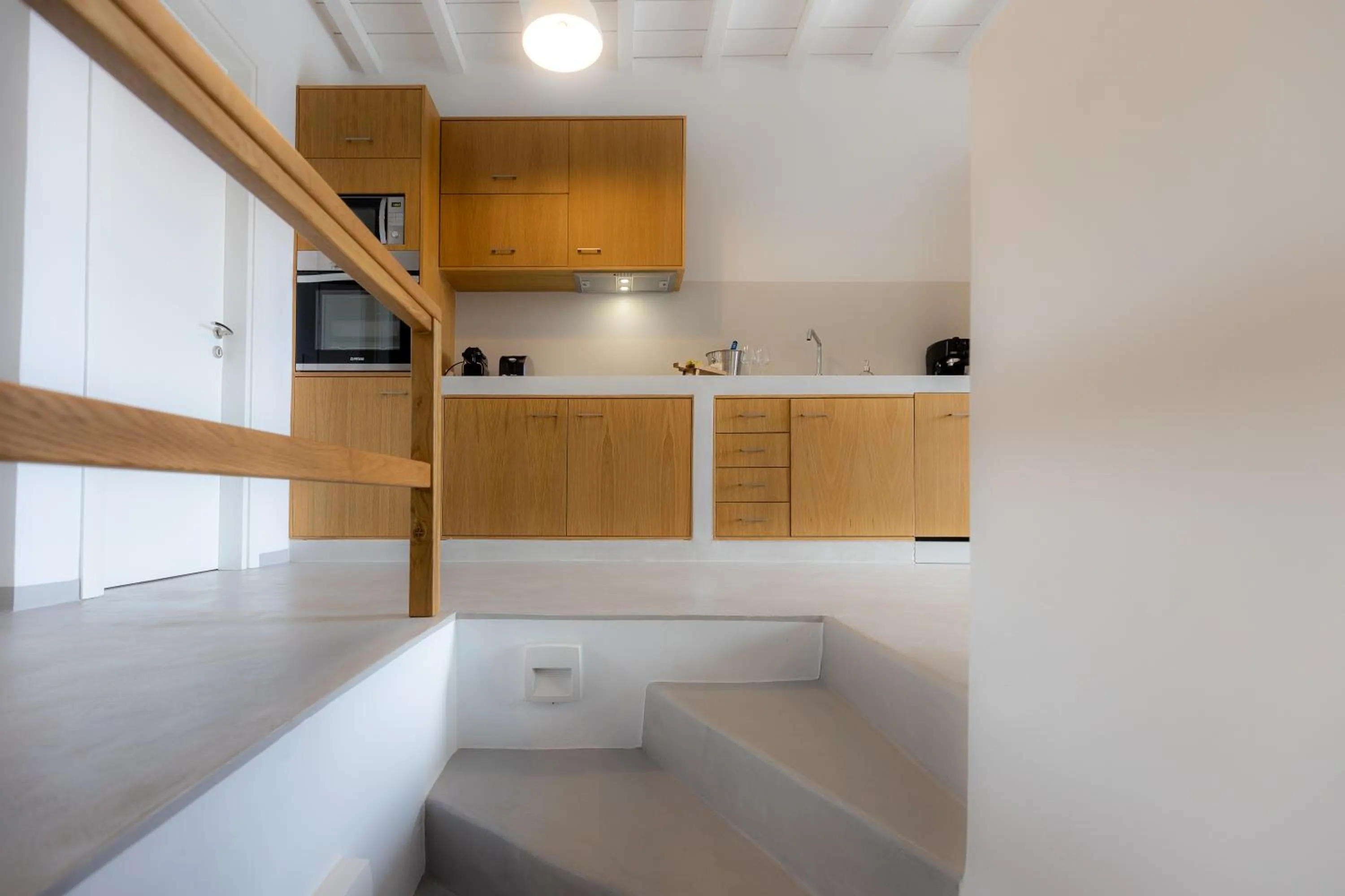 Kitchen or kitchenette in Phos Villas Tinos