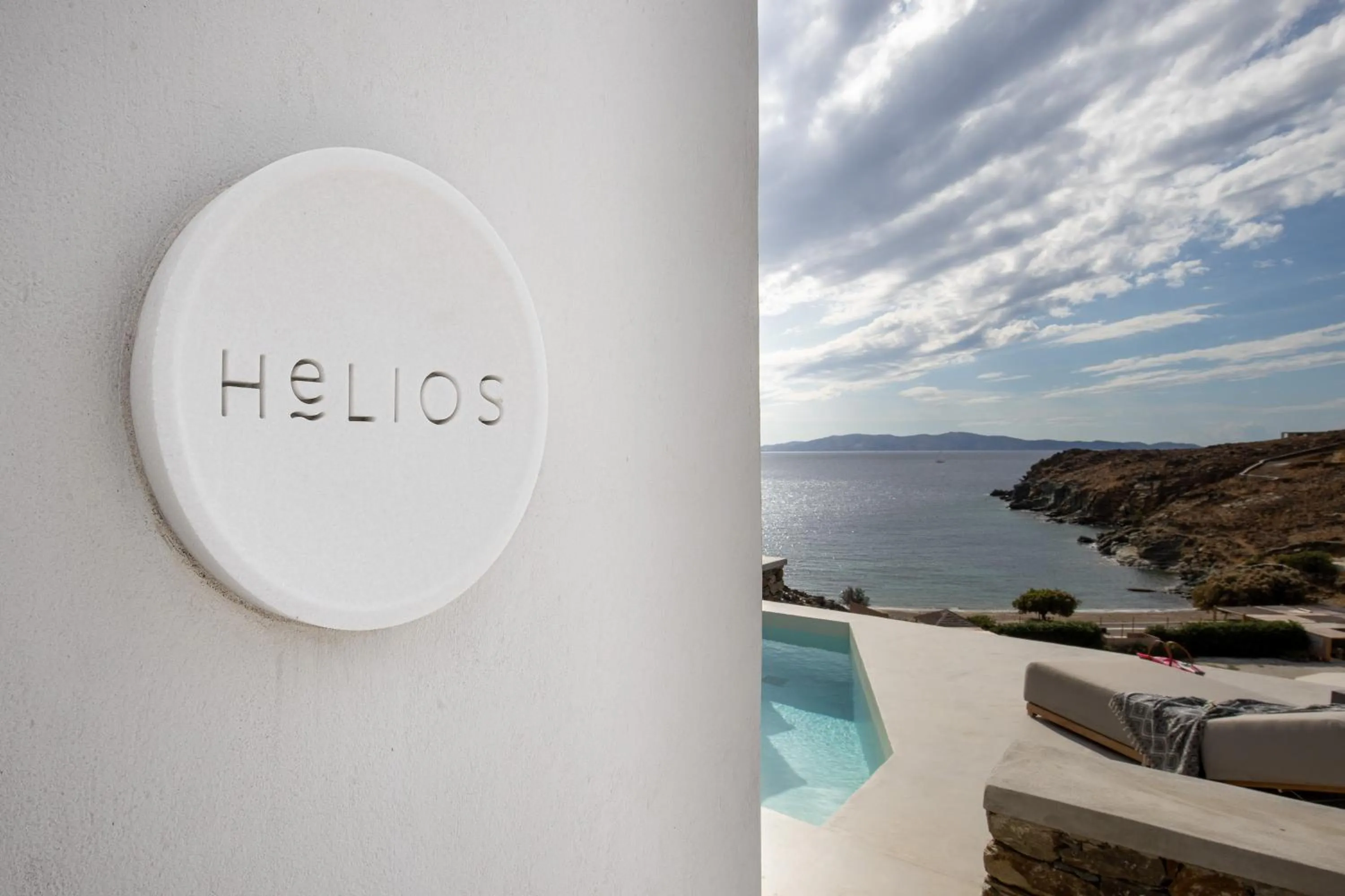 Logo/Certificate/Sign in Phos Villas Tinos