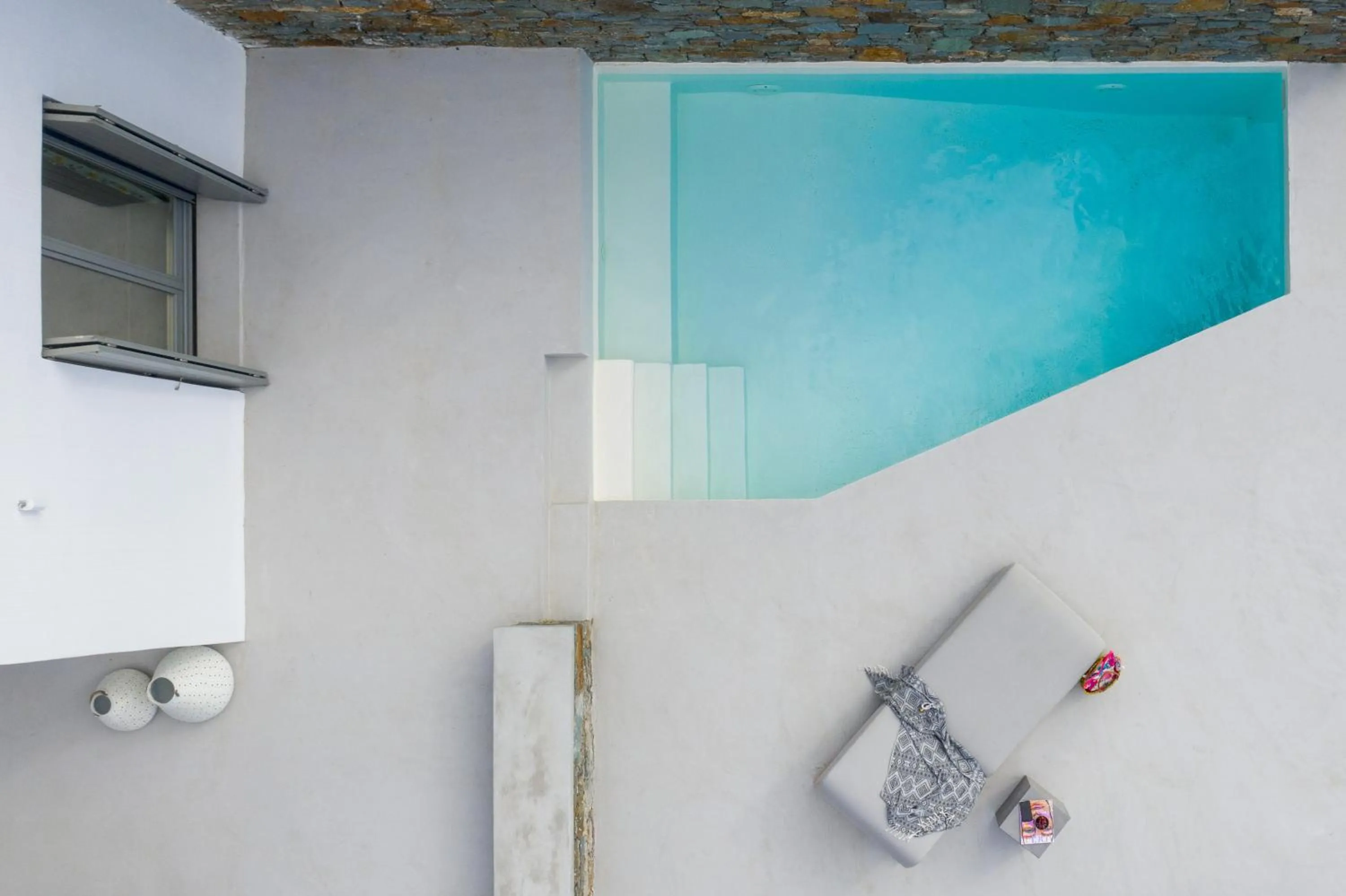 Swimming pool in Phos Villas Tinos