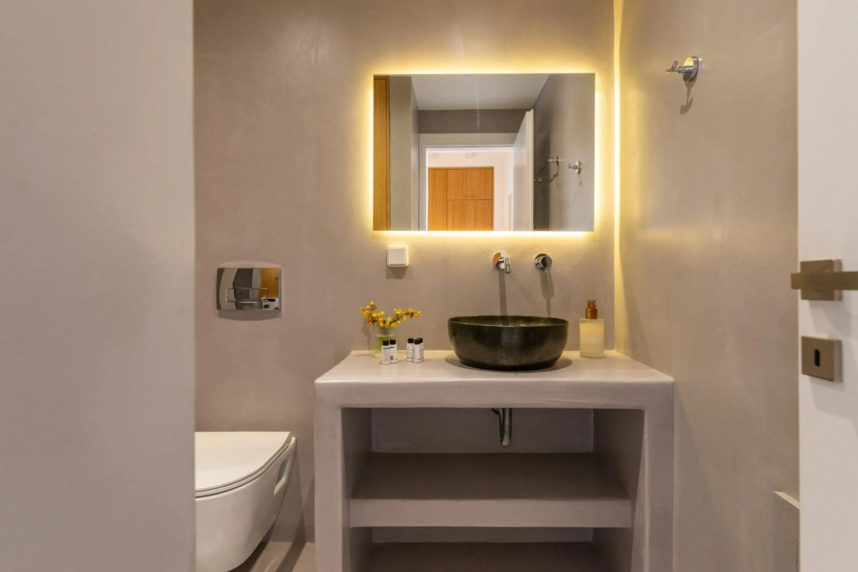 Toilet in Phos Villas Tinos