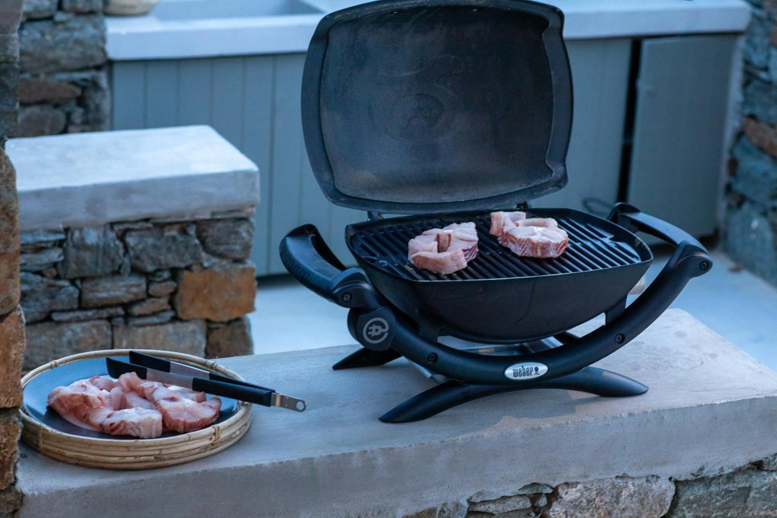 BBQ facilities in Phos Villas Tinos