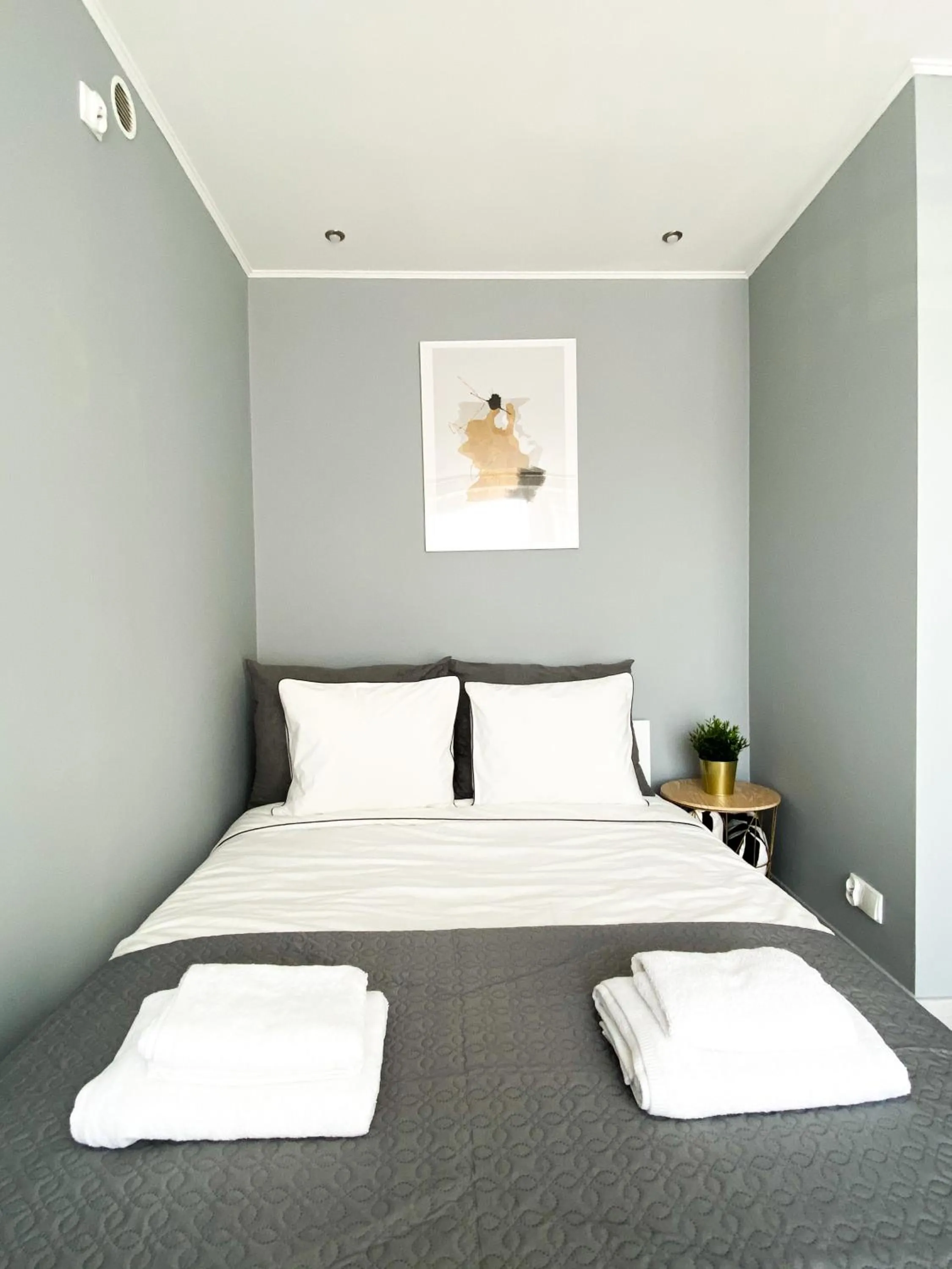 Bed in Pokoje Gościnne Przy Molo