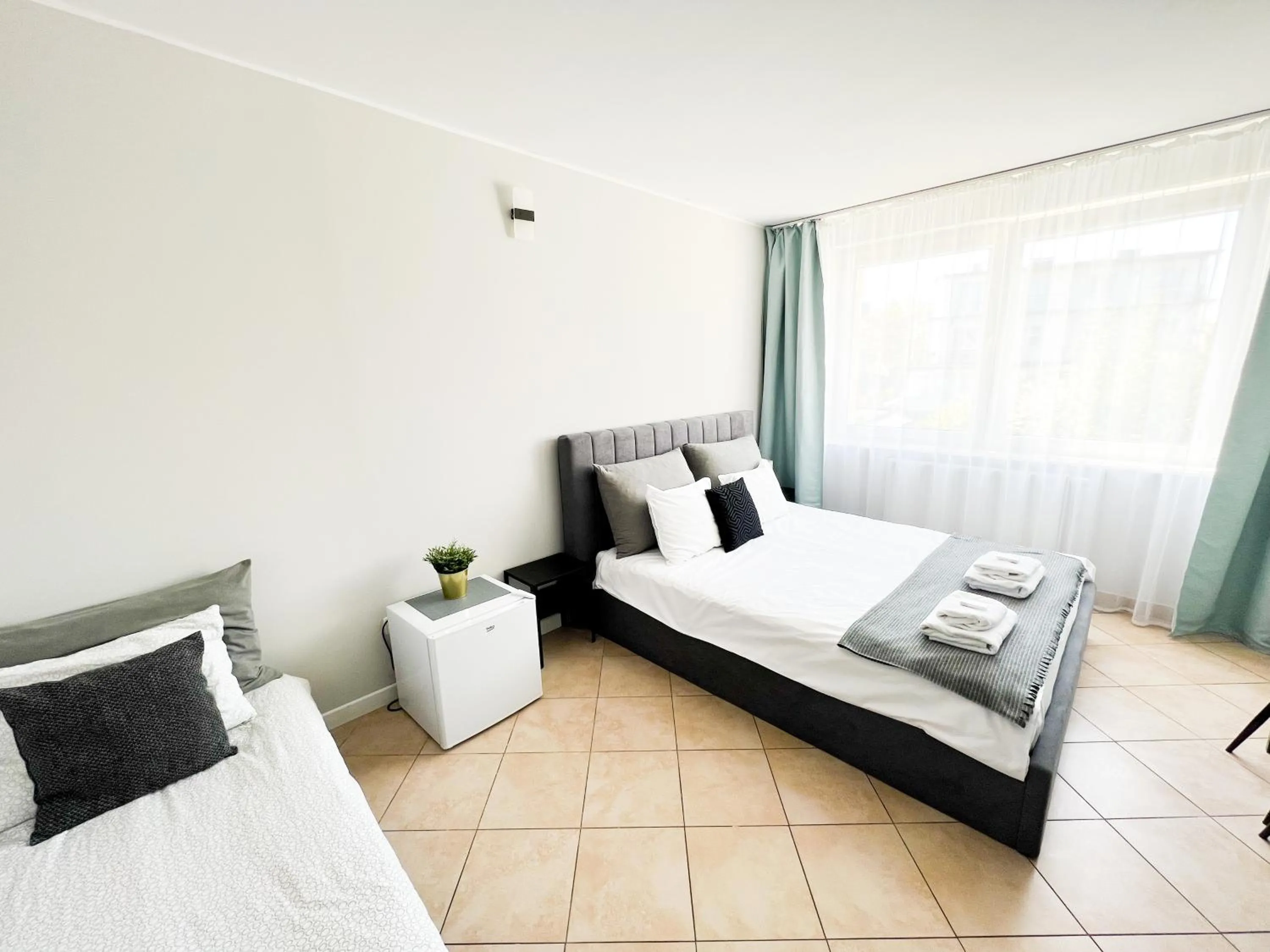 Bed in Pokoje Gościnne Przy Molo