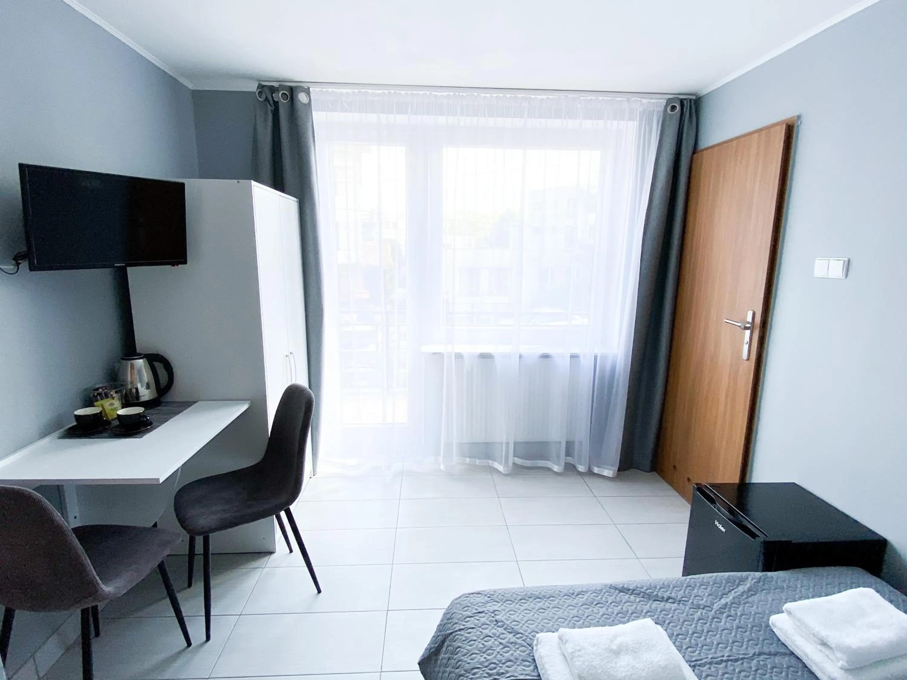 Bed in Pokoje Gościnne Przy Molo