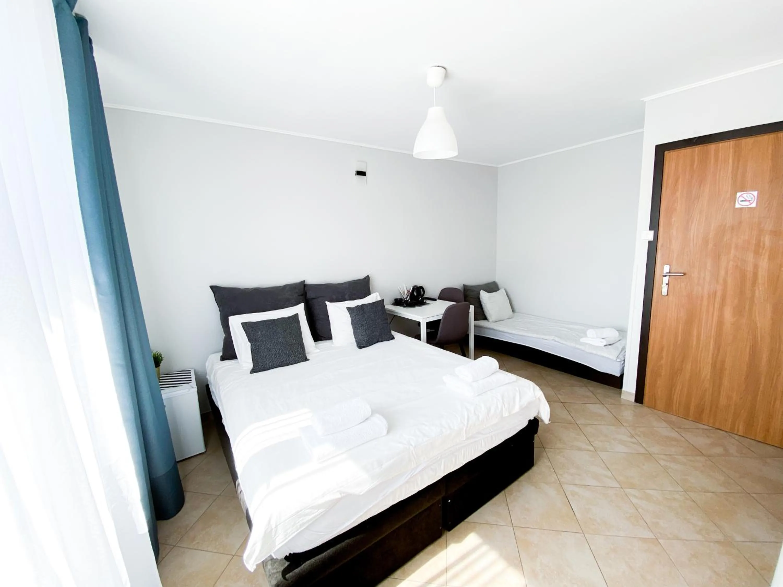 Bed in Pokoje Gościnne Przy Molo