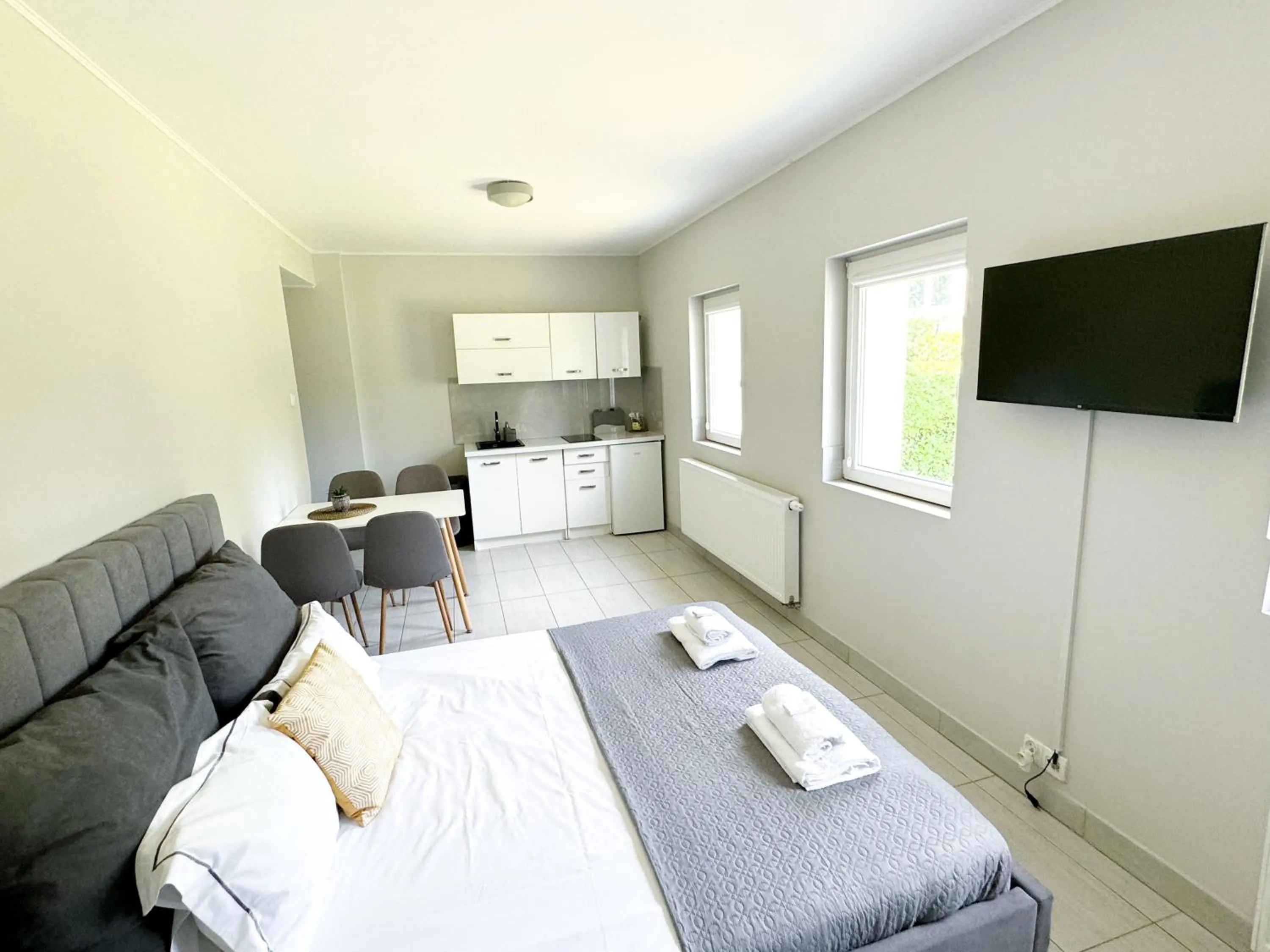 Bed in Pokoje Gościnne Przy Molo