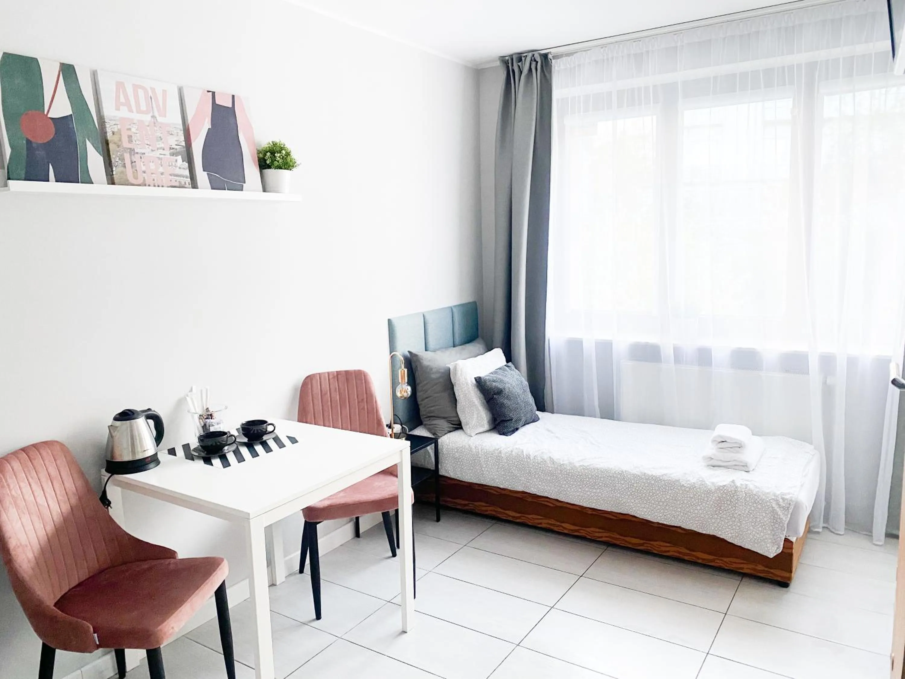 Bed in Pokoje Gościnne Przy Molo