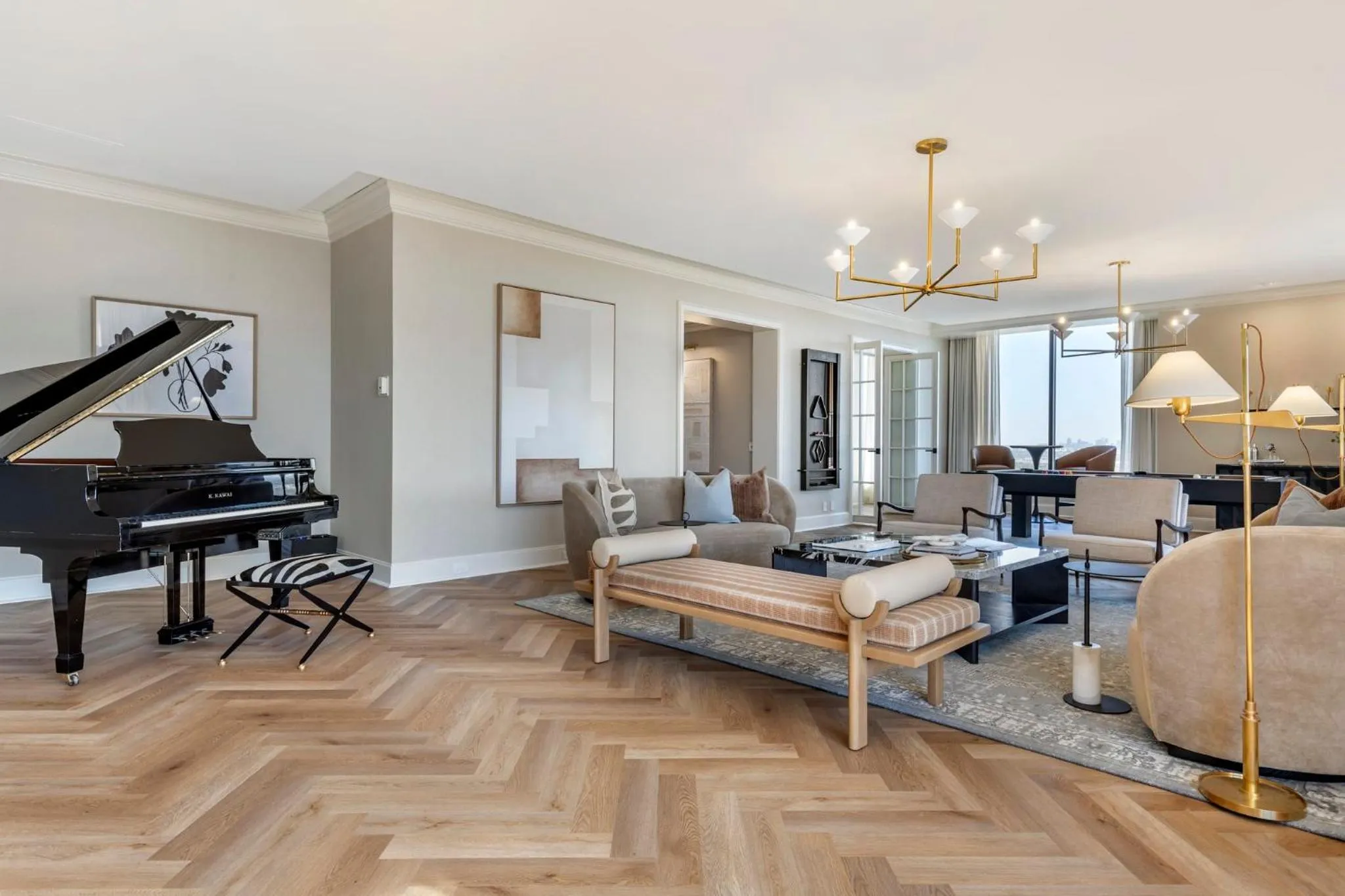 Photo of the whole room in Omni Las Colinas Hotel