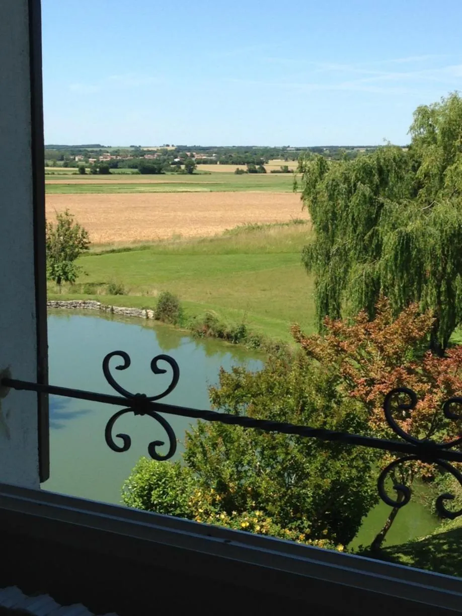 Garden view in Au Chiron