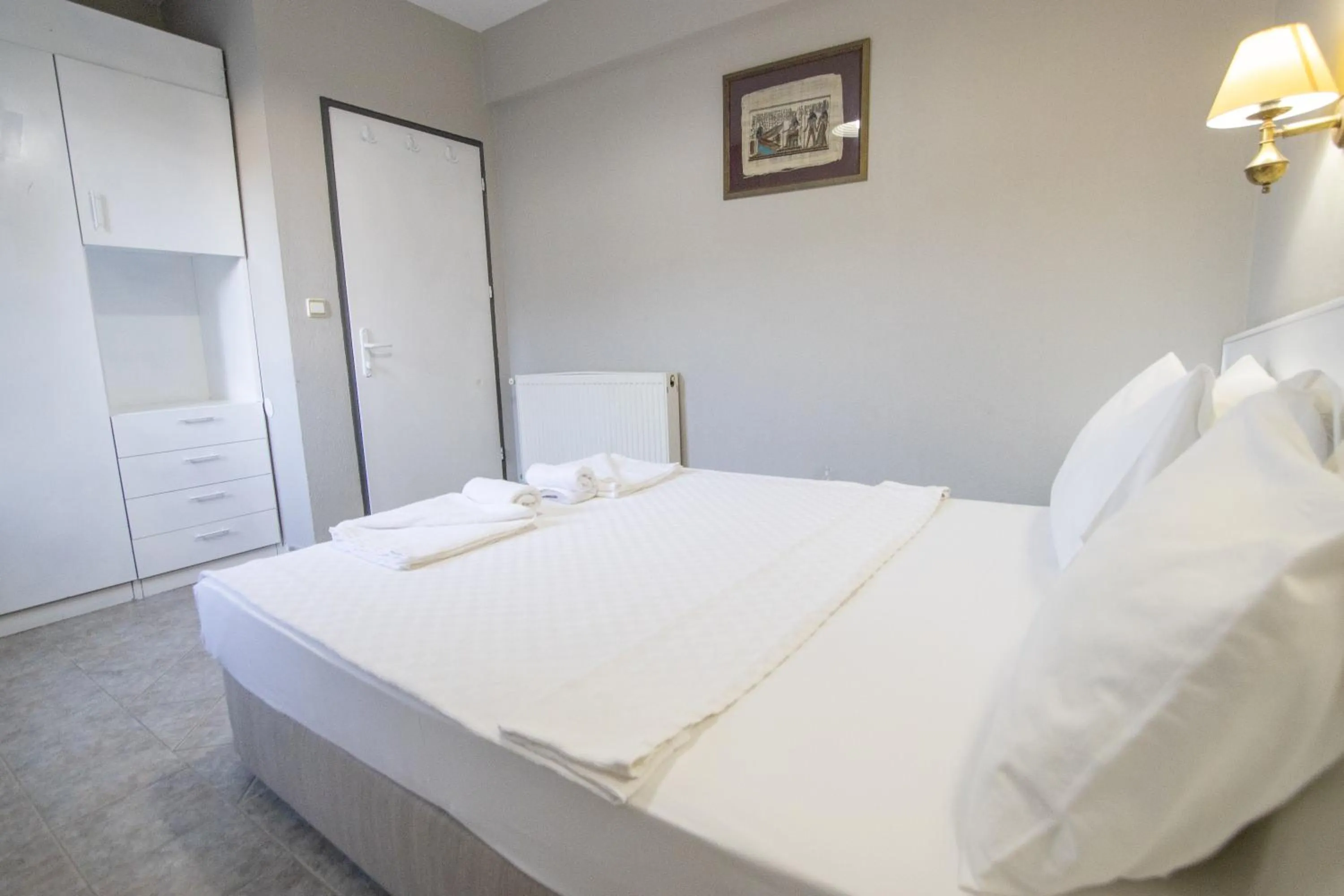 Bed in Sunpoint Hotel Bodrum