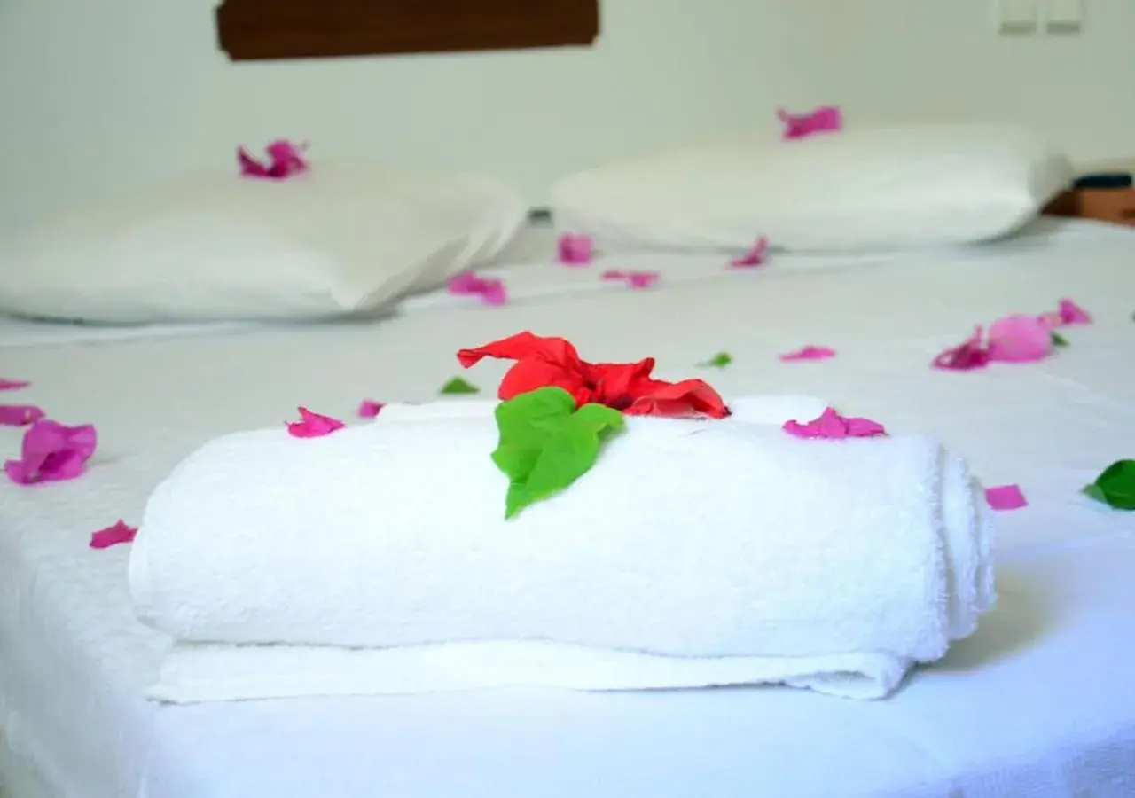 Bed in Sunpoint Hotel Bodrum Bed in Sunpoint Hotel Bodrum