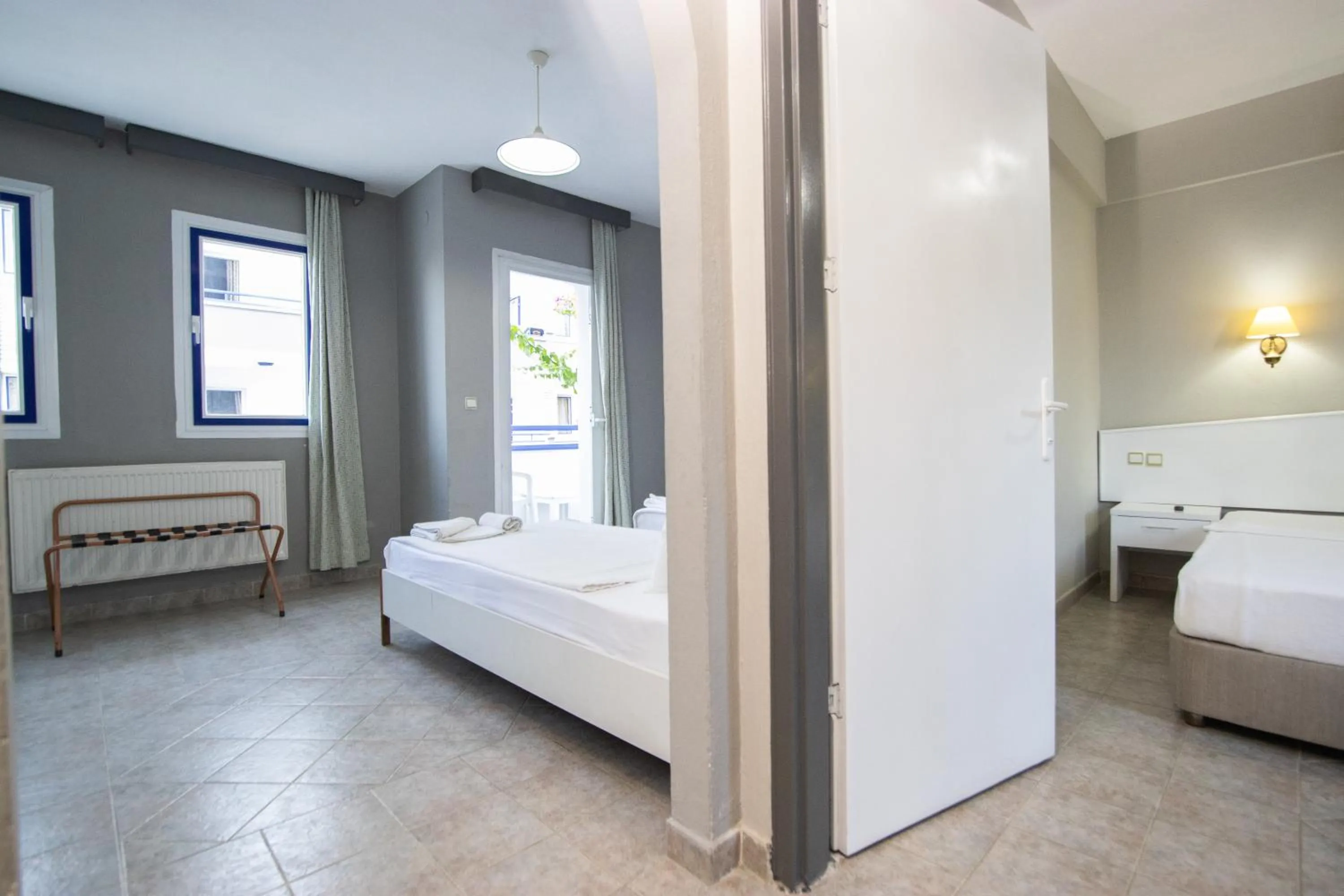 Bed in Sunpoint Hotel Bodrum