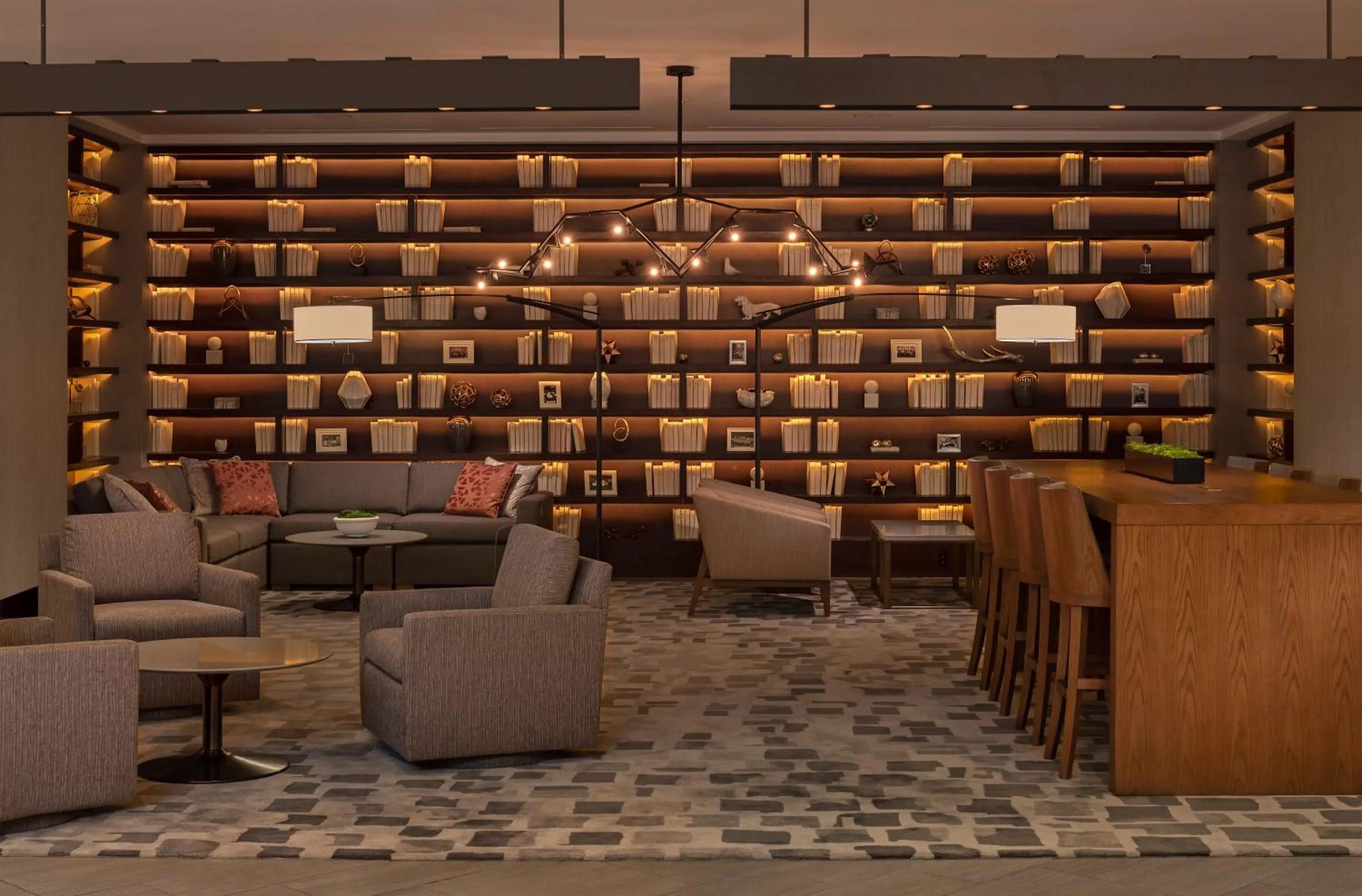 Library in Hyatt Regency Cincinnati