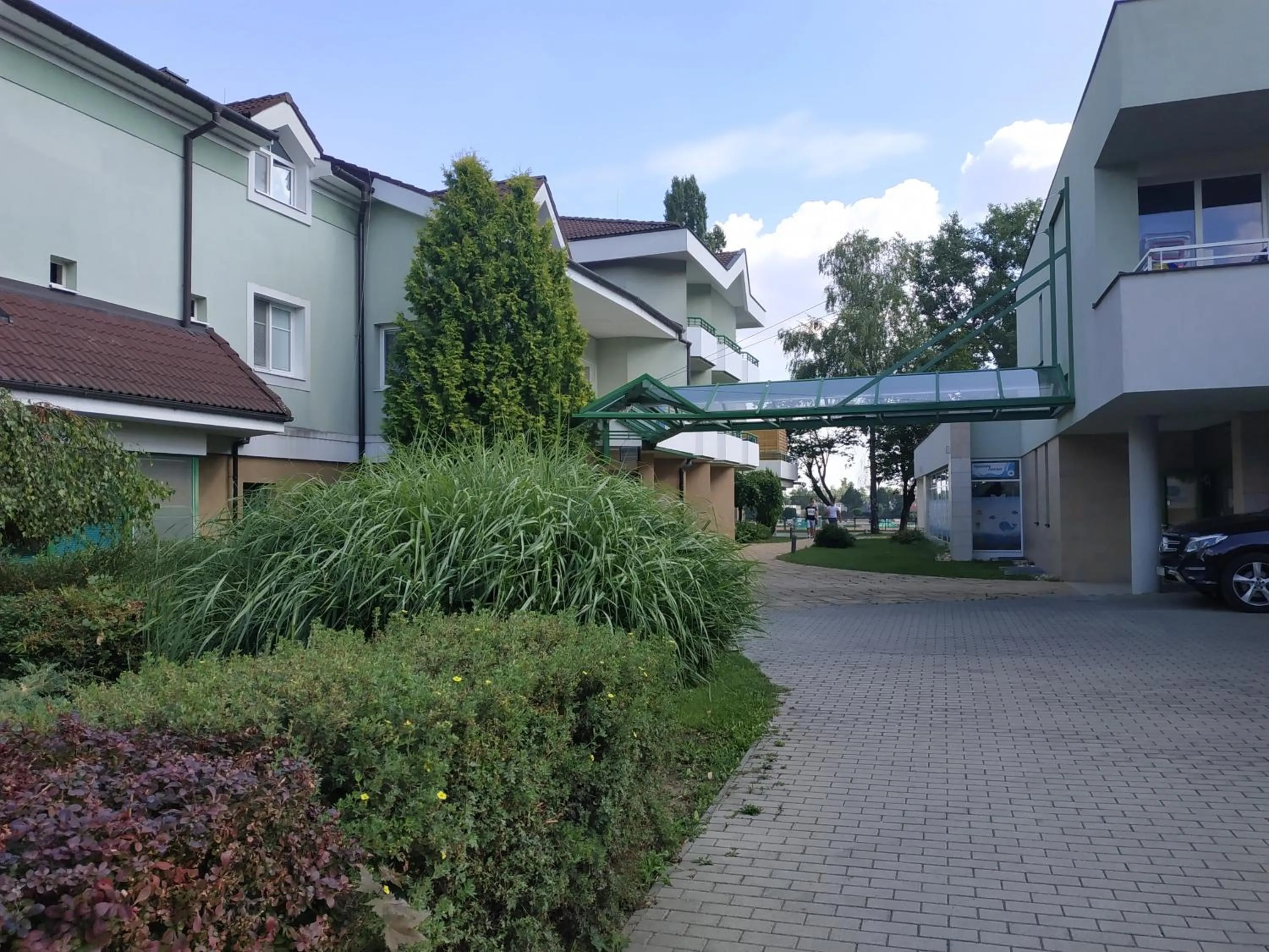 Garden in Apartmány Puerto