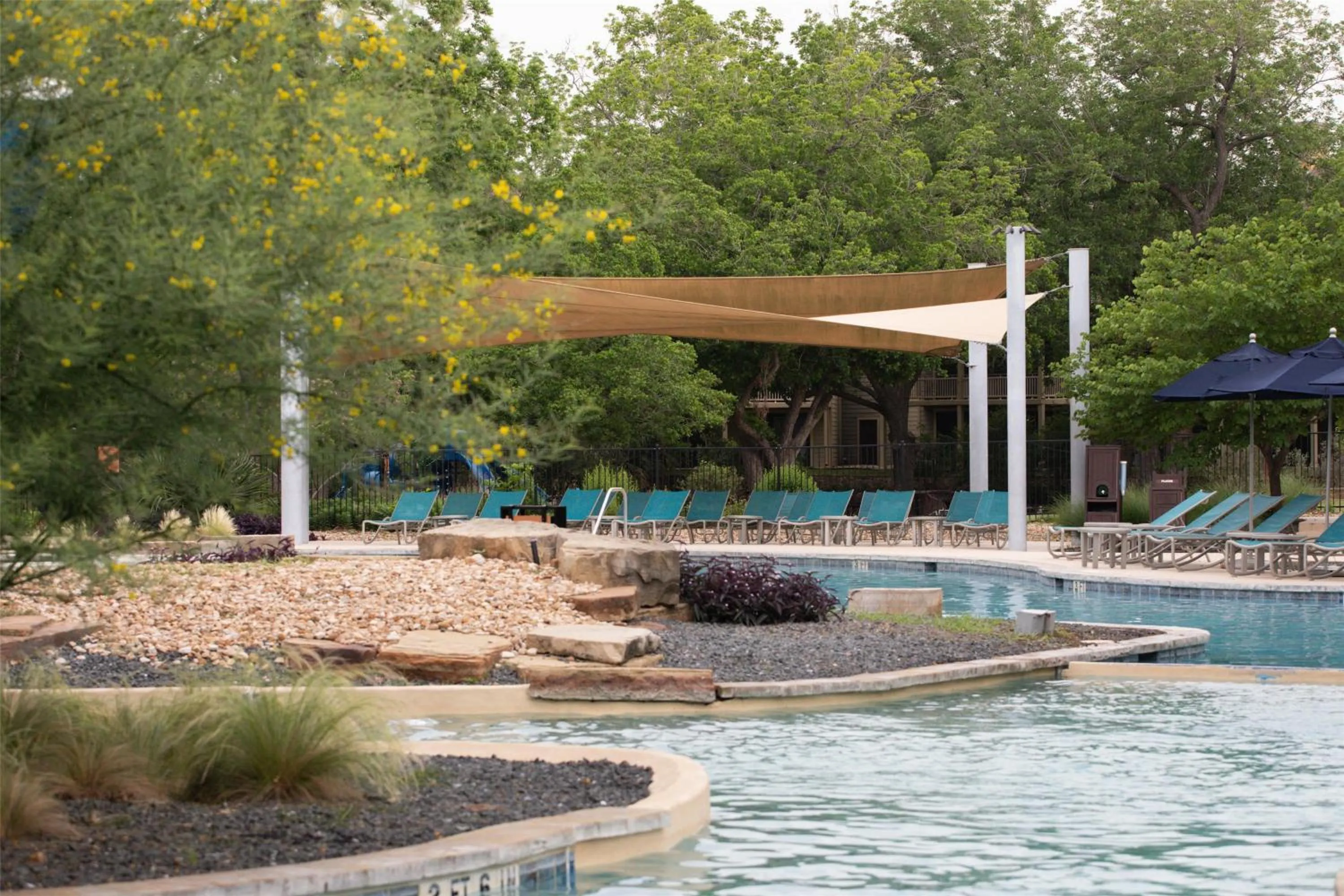Swimming pool in Hyatt Regency Lost Pines Resort and Spa