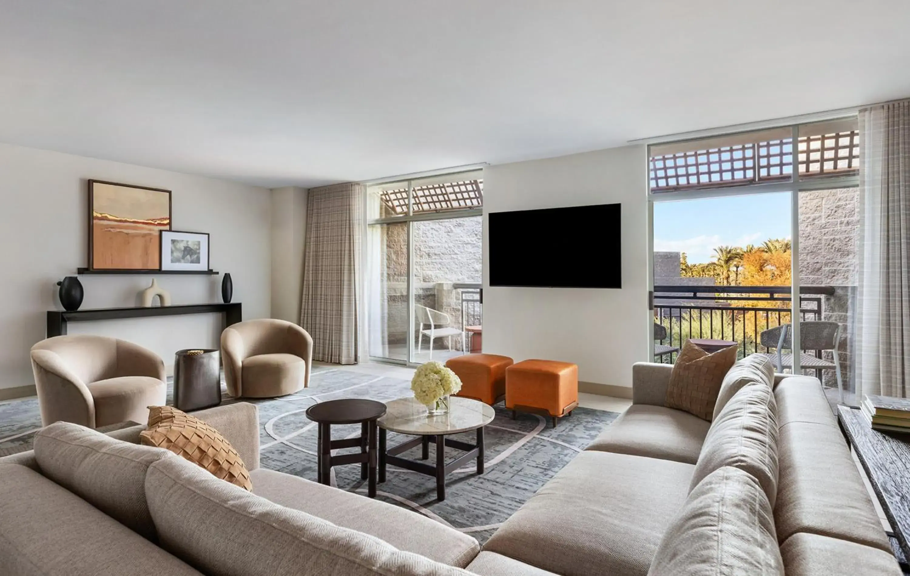 Living room in Grand Hyatt Scottsdale Resort Living room in Grand Hyatt Scottsdale Resort