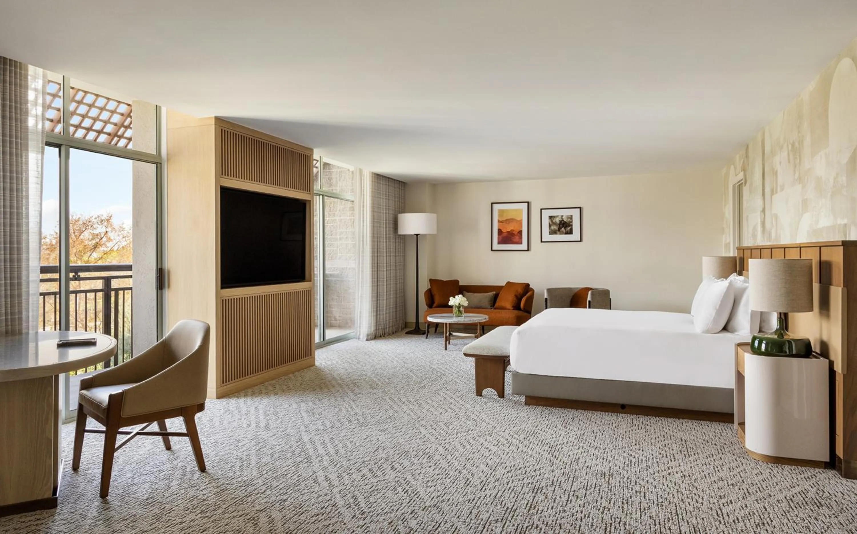 Bed in Grand Hyatt Scottsdale Resort