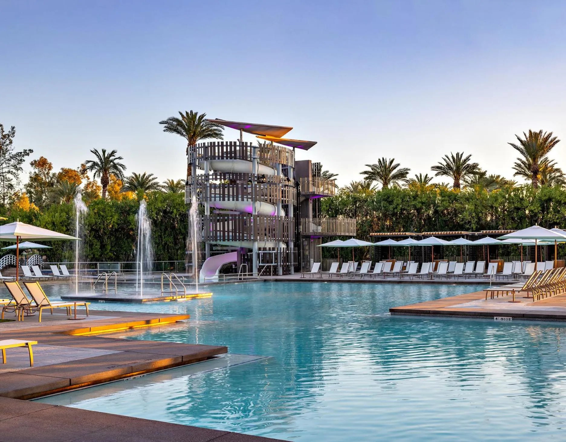 Aqua park in Grand Hyatt Scottsdale Resort