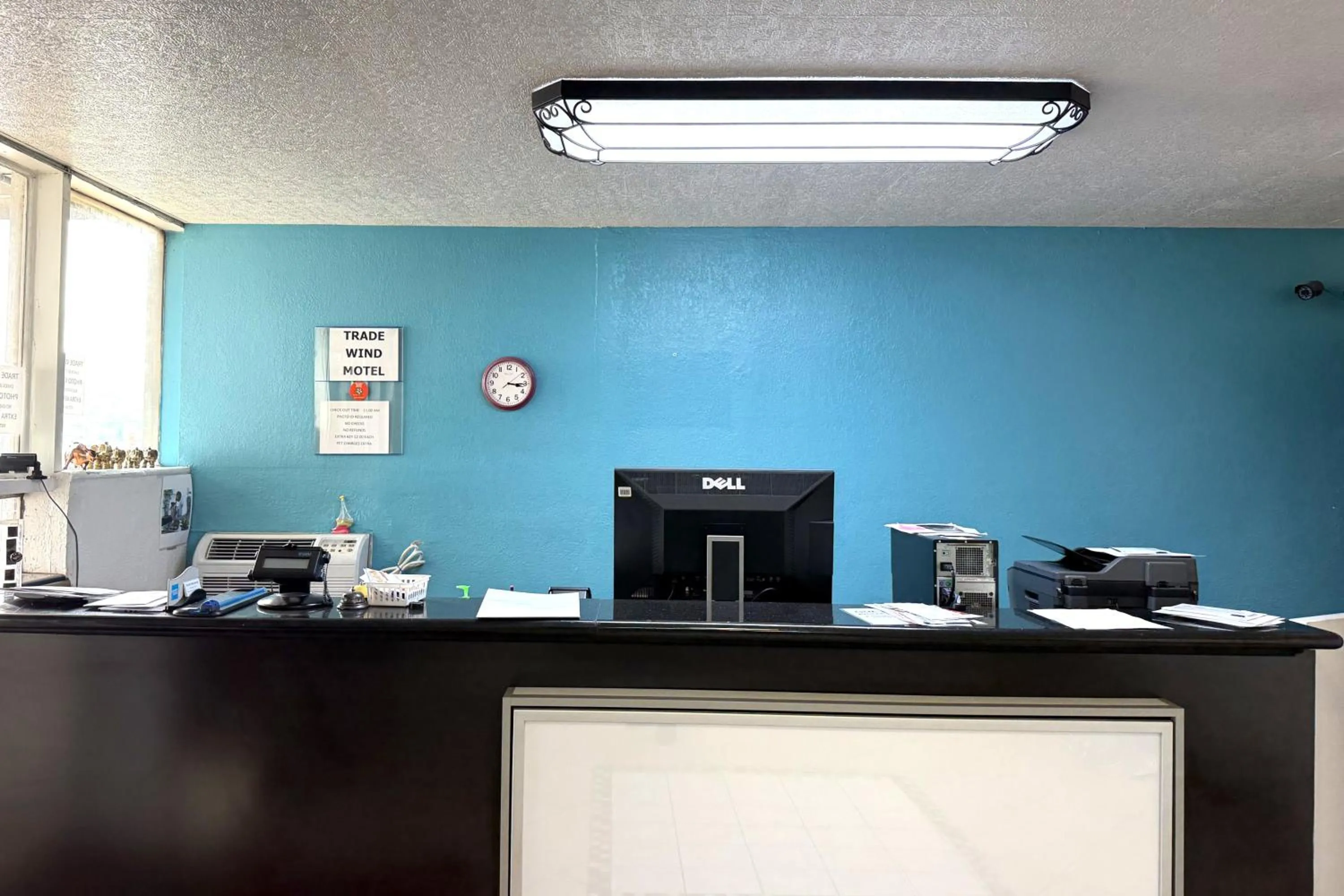 Lobby or reception in Trade Wind Motel Jacksonville TX US 69