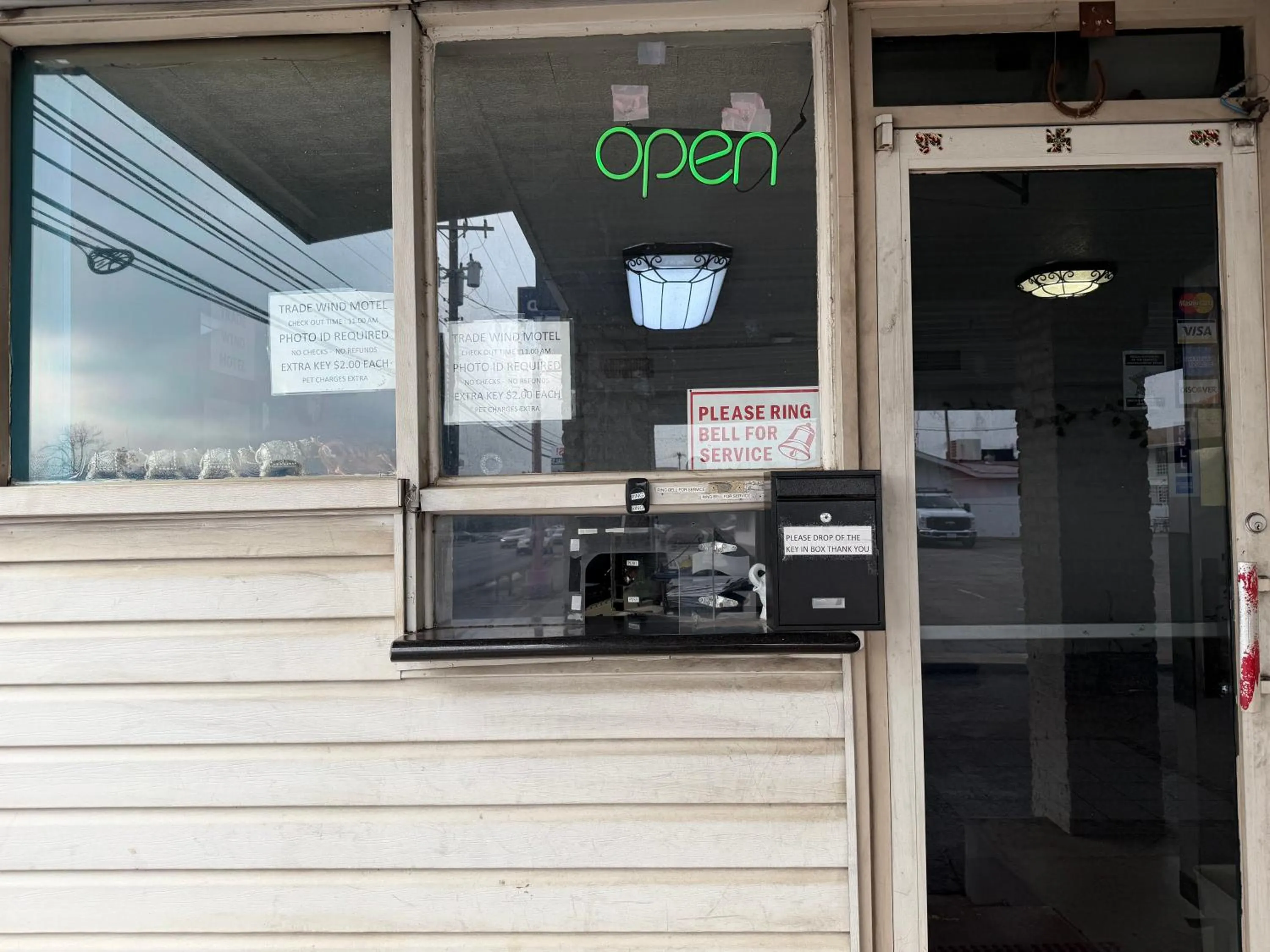 Lobby or reception in Trade Wind Motel Jacksonville TX US 69