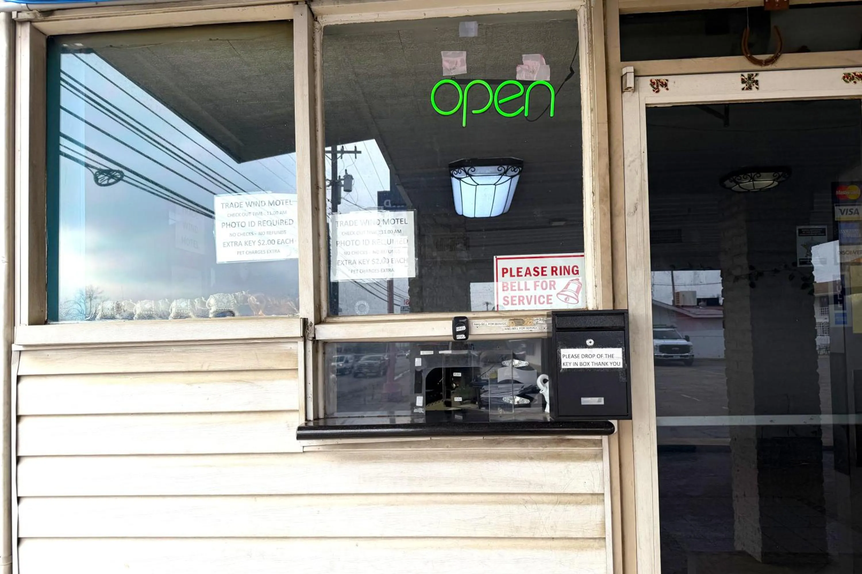 Lobby or reception in Trade Wind Motel Jacksonville TX US 69