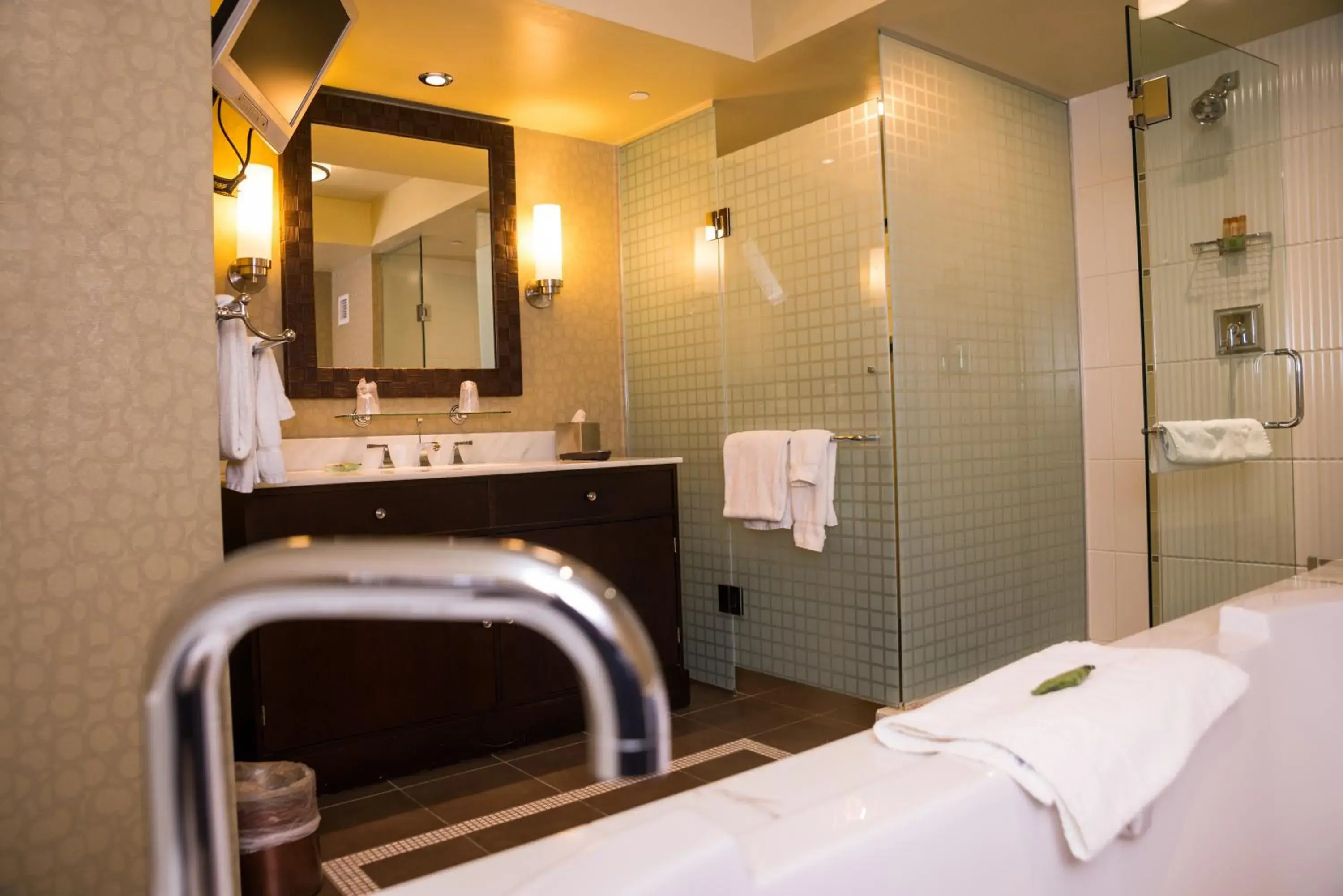 Bathroom in Isle Casino Hotel Bettendorf Bathroom in Isle Casino Hotel Bettendorf