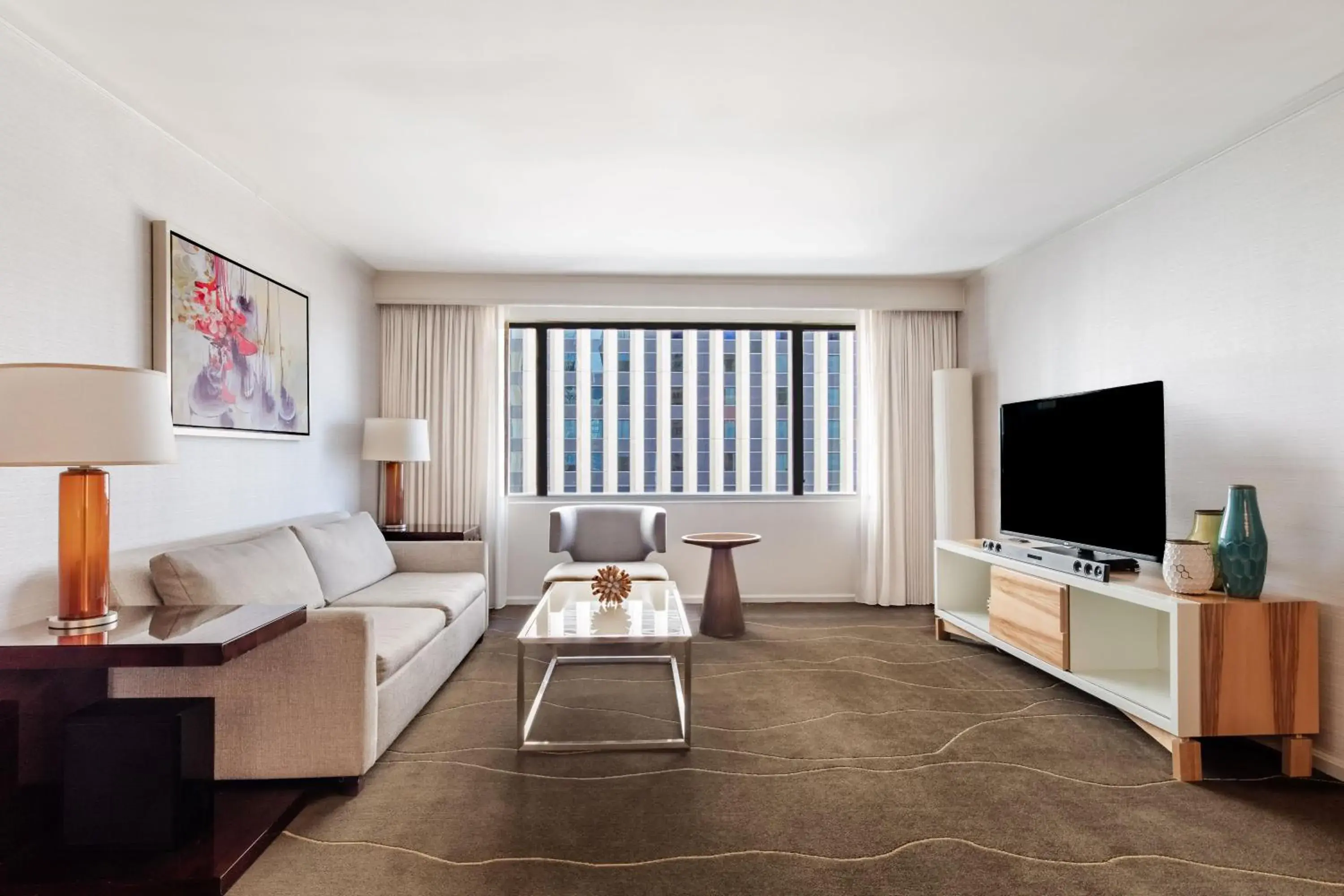 Photo of the whole room in Grand Hyatt Denver Photo of the whole room in Grand Hyatt Denver