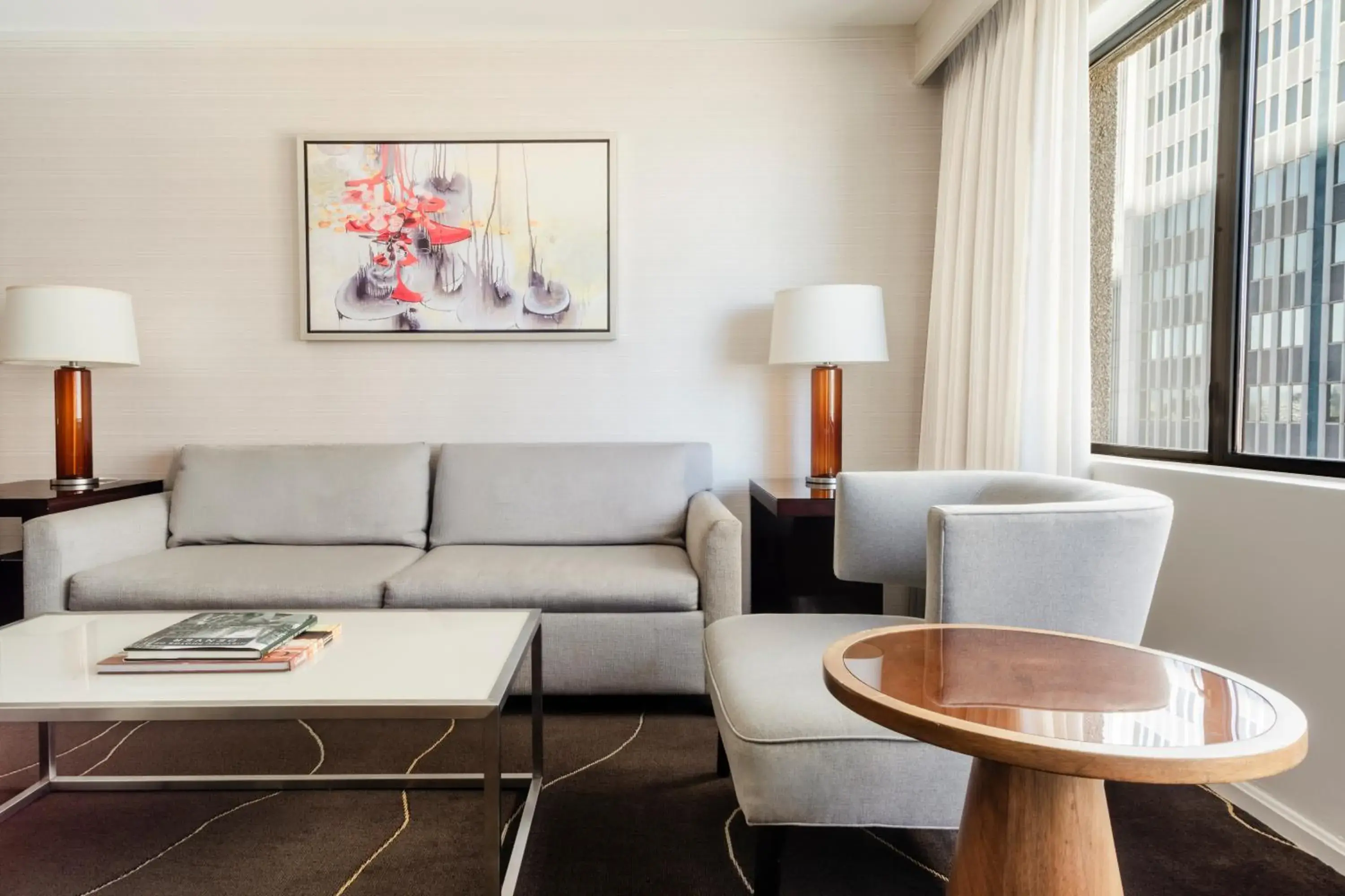 Living room in Grand Hyatt Denver Living room in Grand Hyatt Denver