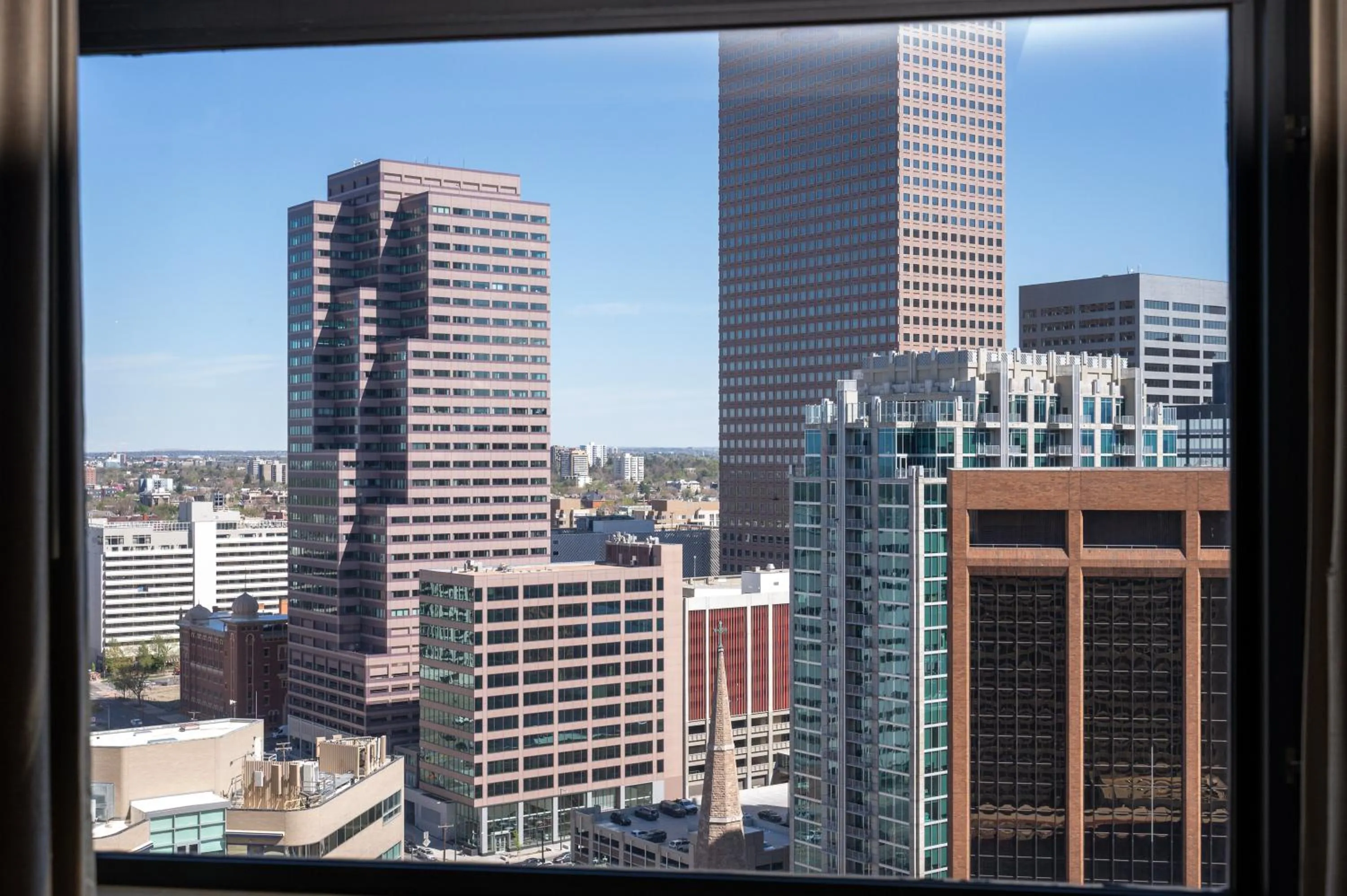 City view in Grand Hyatt Denver