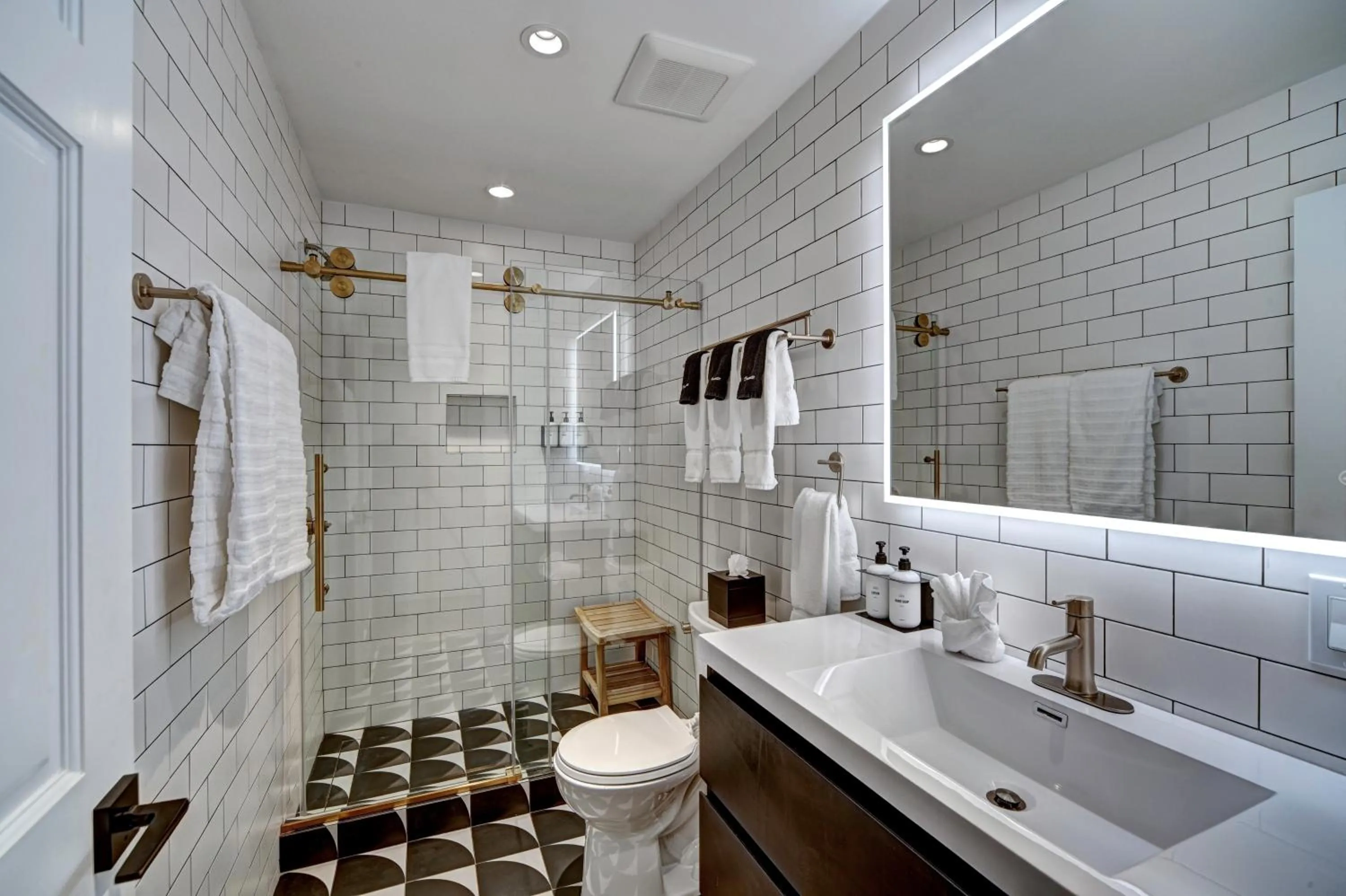 Bathroom in The Montauk Beach House
