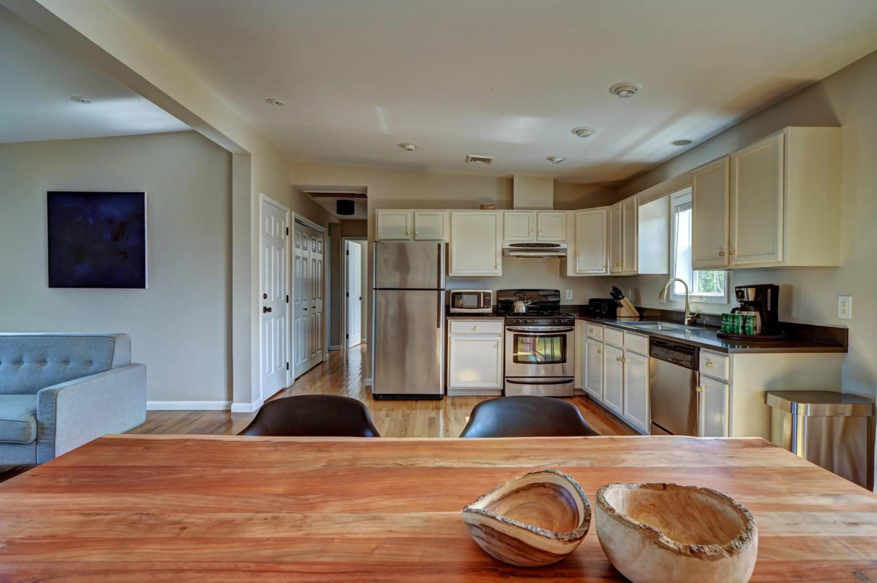 Dining area in The Montauk Beach House