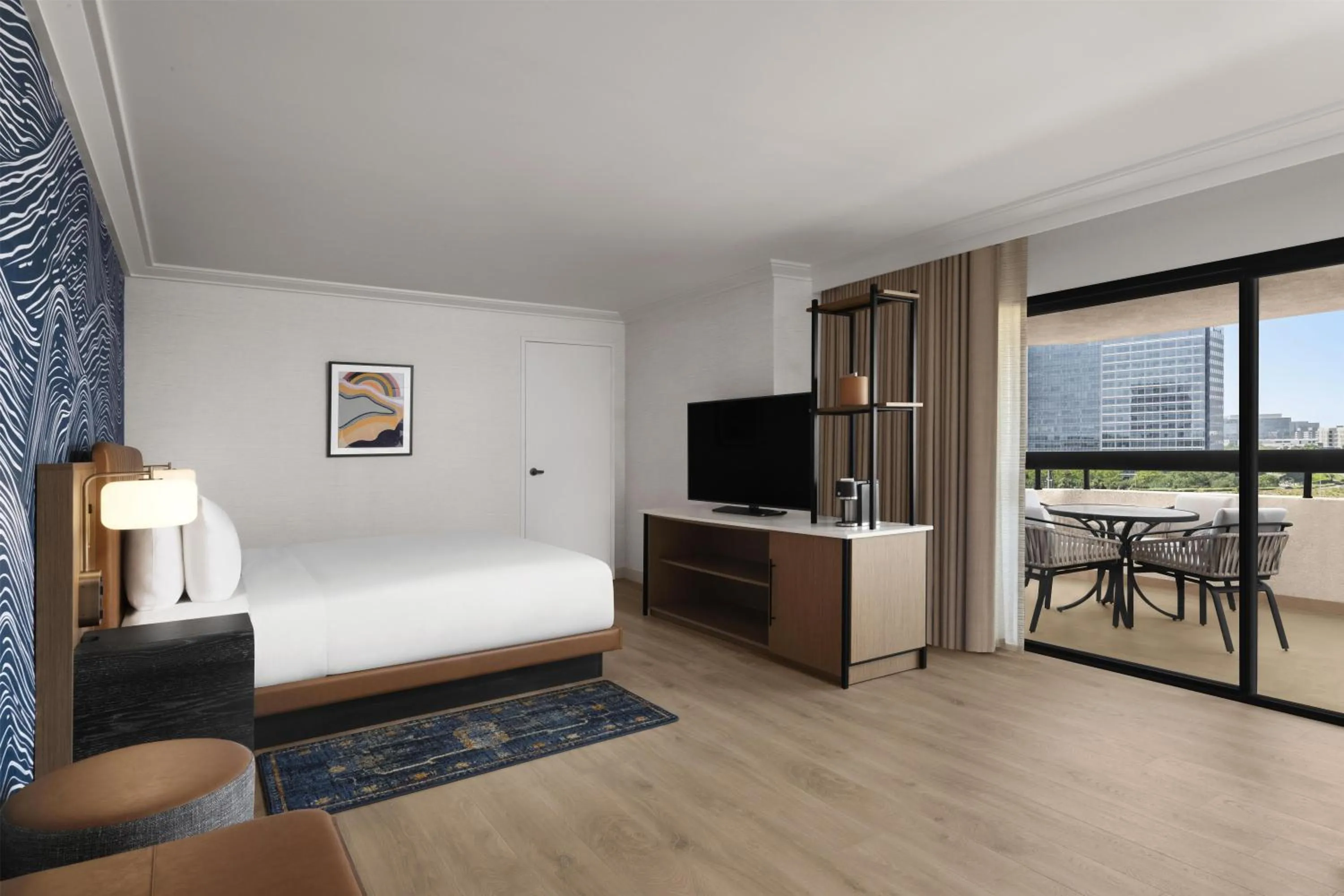 Photo of the whole room, Bed in Hyatt Regency Irvine