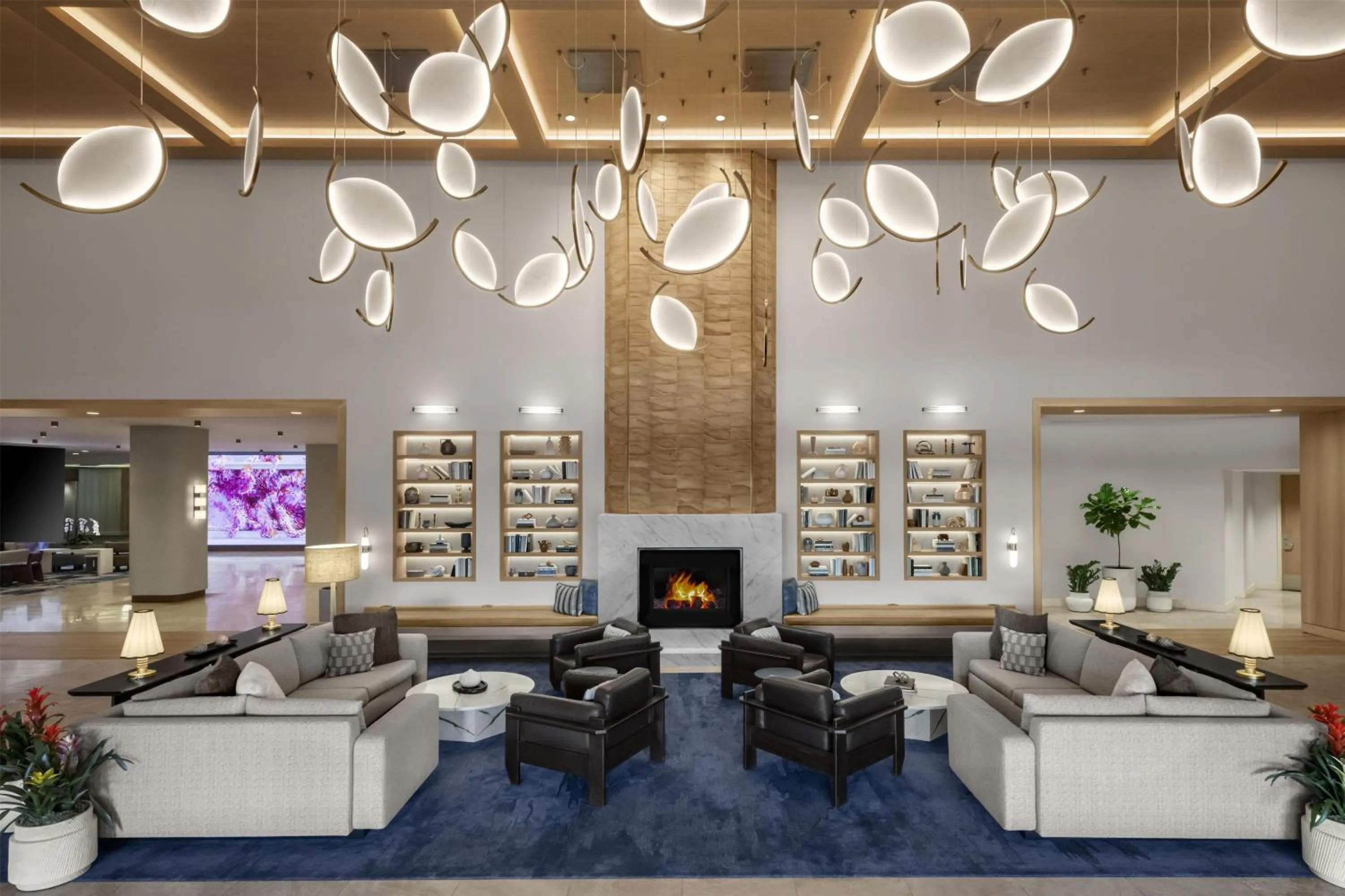 Lobby or reception in Hyatt Regency Irvine