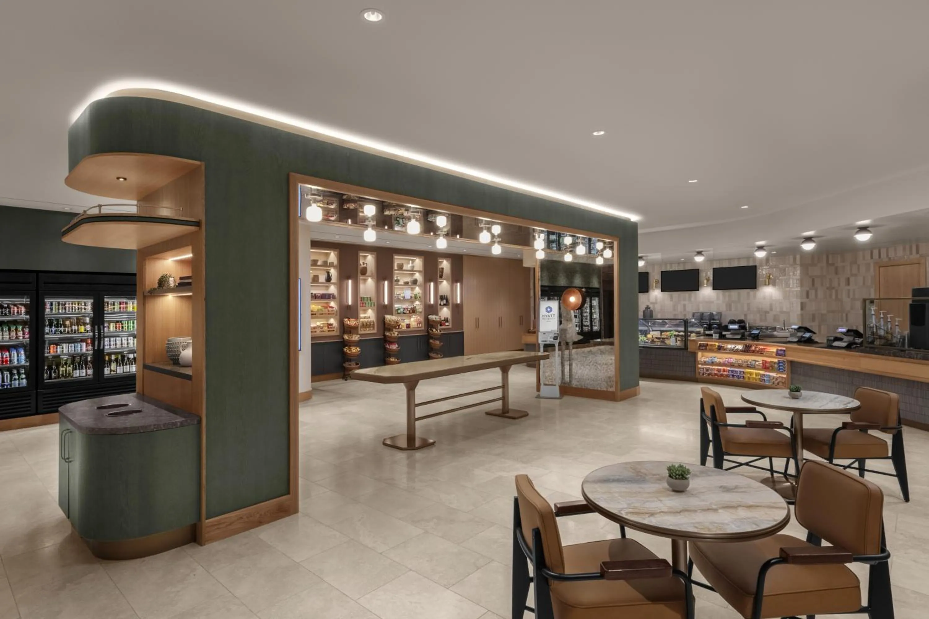 Restaurant/places to eat in Hyatt Regency Irvine