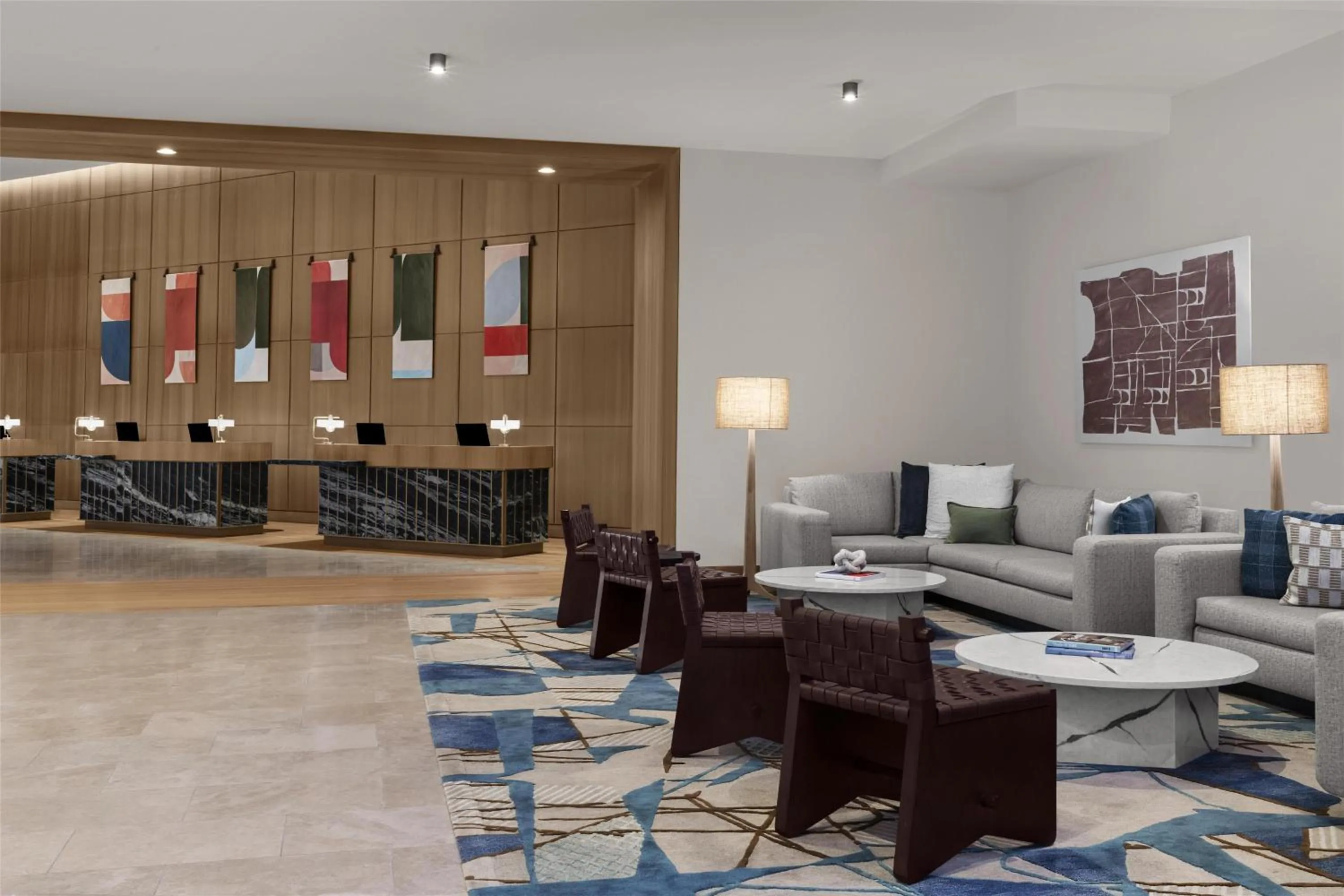 Lobby or reception in Hyatt Regency Irvine