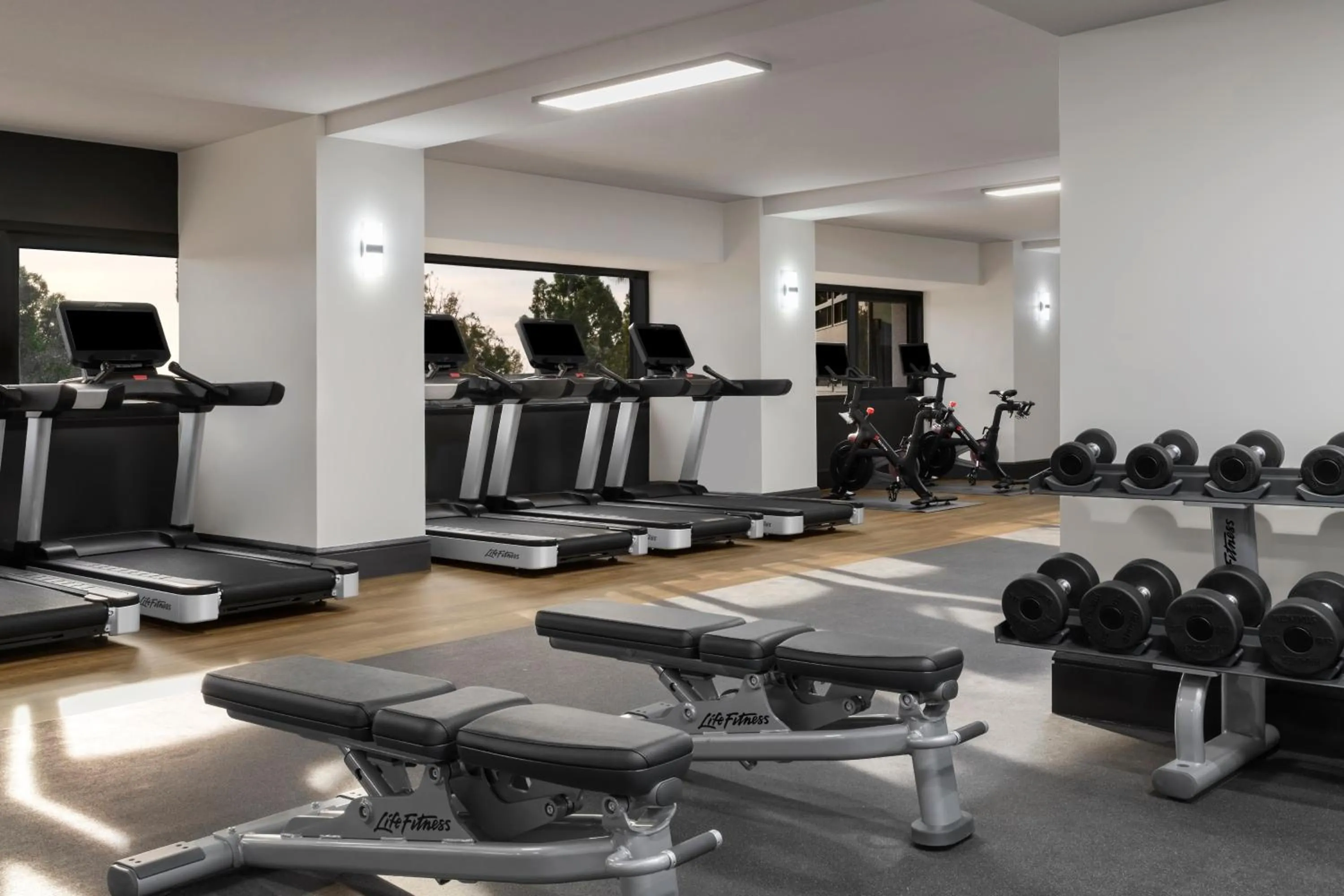 Fitness centre/facilities in Hyatt Regency Irvine