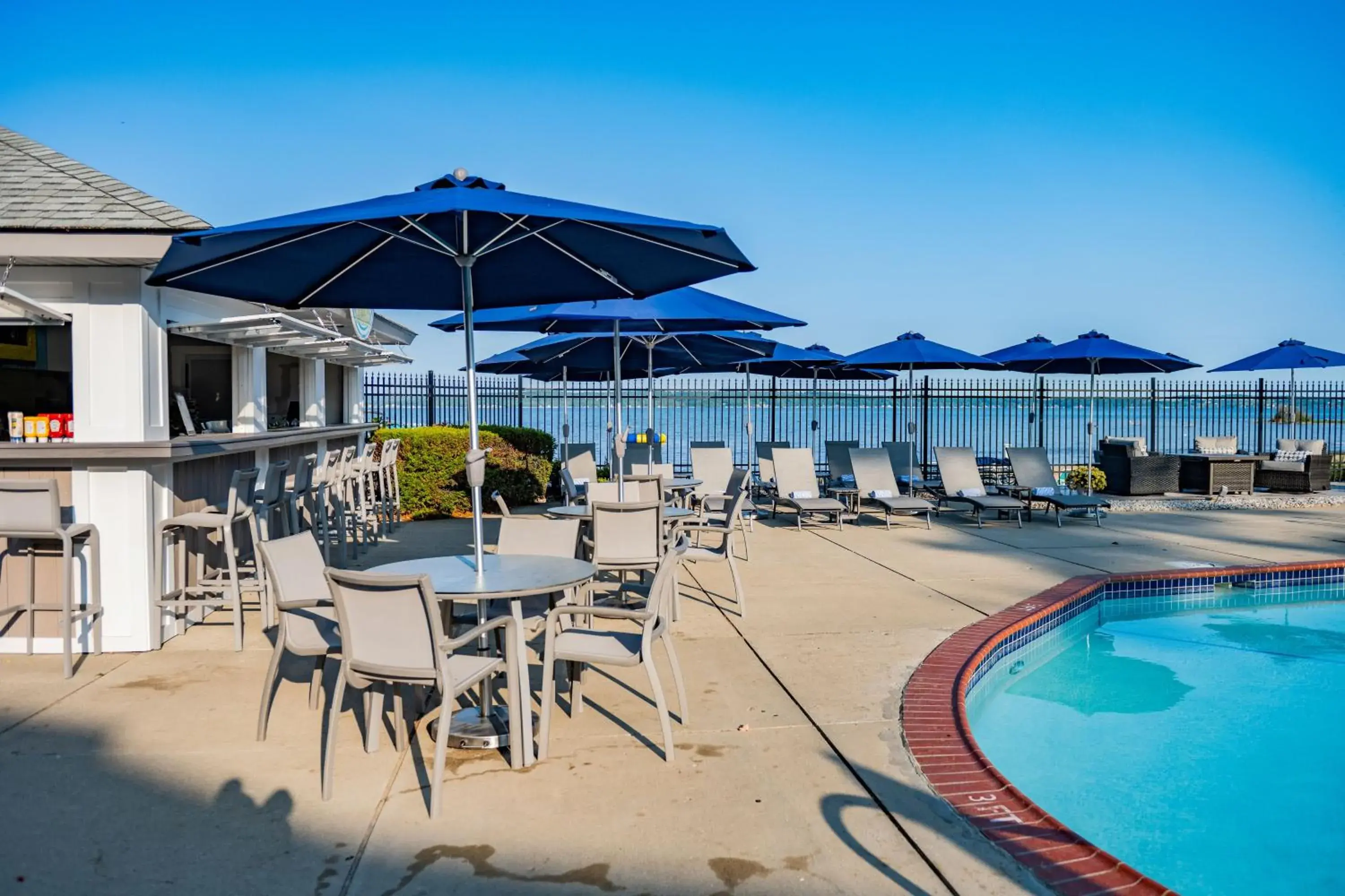 Swimming pool in Grand Traverse Resort and Spa Swimming pool in Grand Traverse Resort and Spa