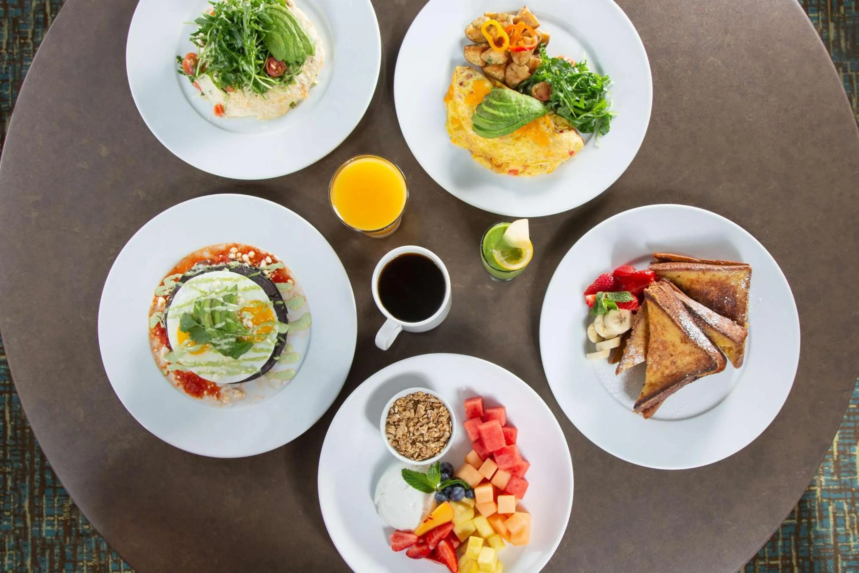 Restaurant/places to eat in Hyatt Regency Orange County