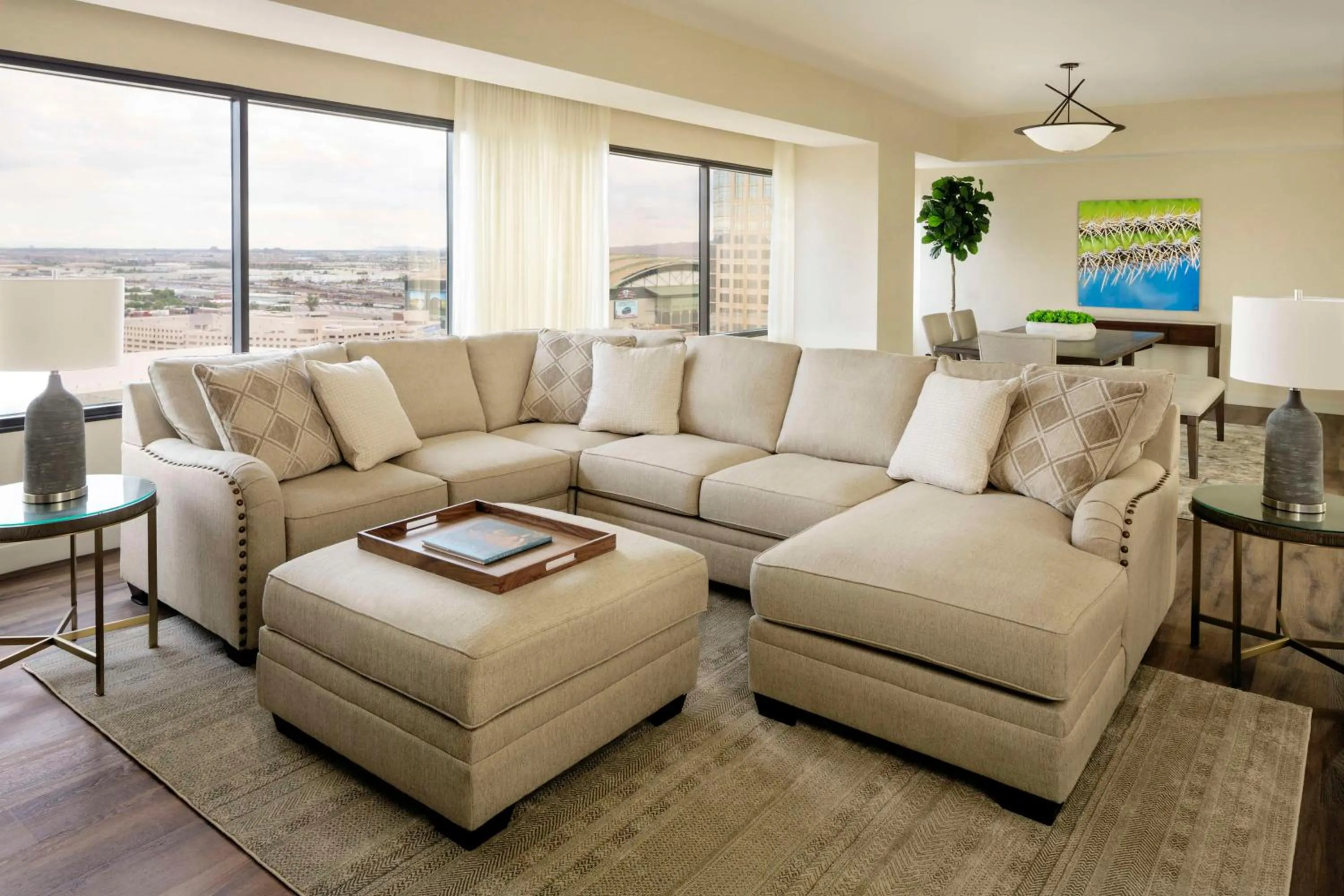 Photo of the whole room in Hyatt Regency Phoenix Downtown