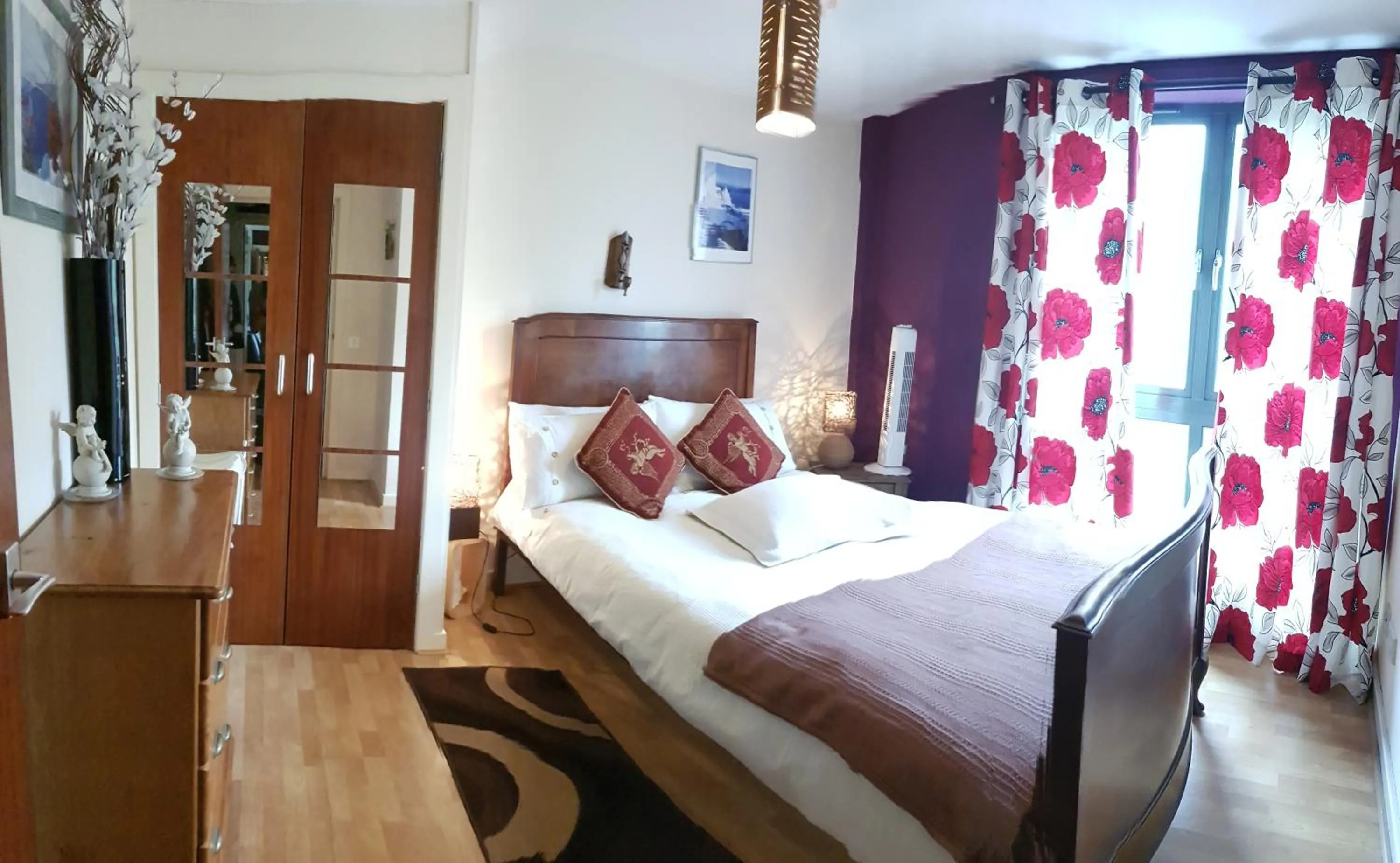 Photo of the whole room, Bed in Modern aparment by Brick Lane, London