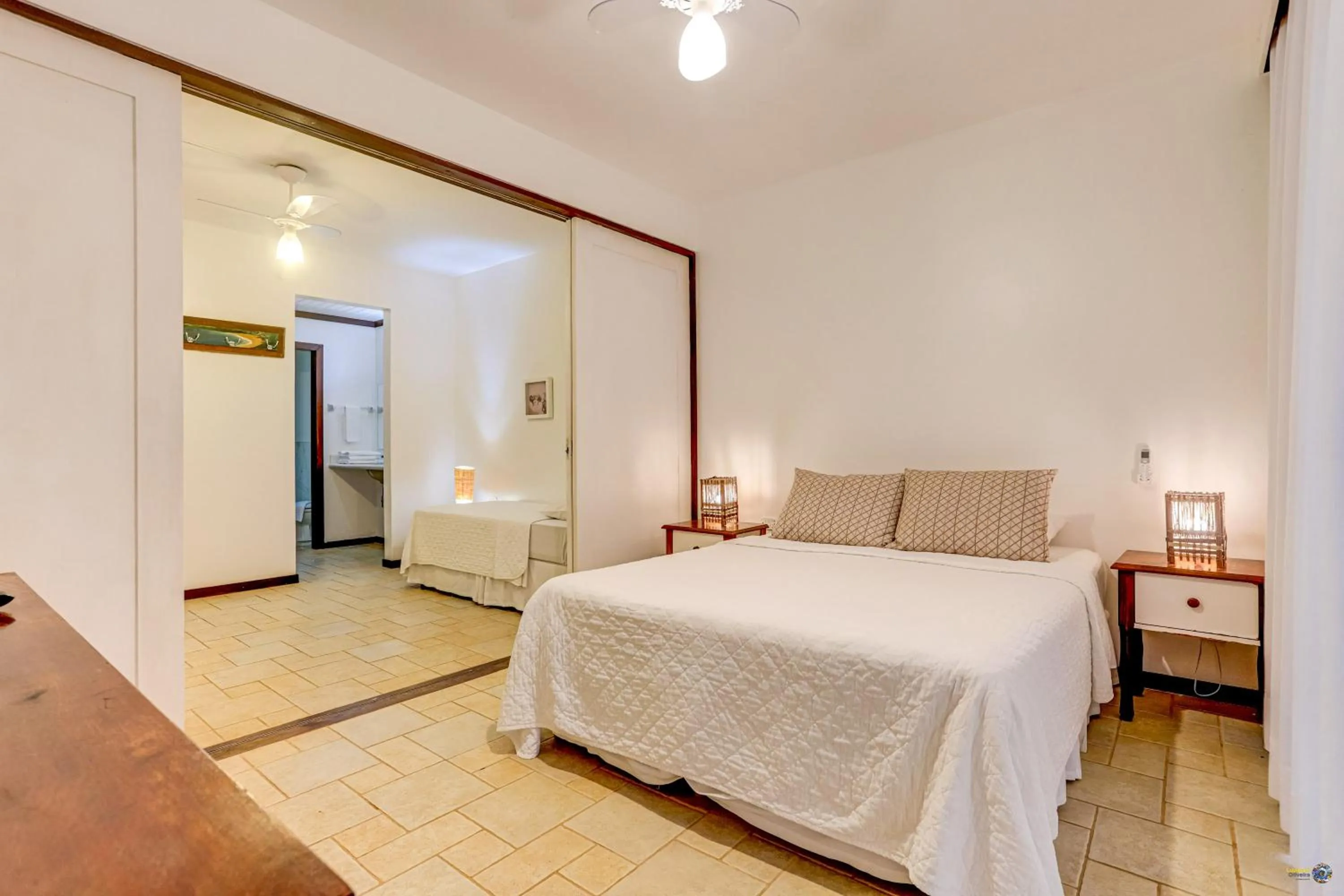 Bed in São José Beach Club & Hotel