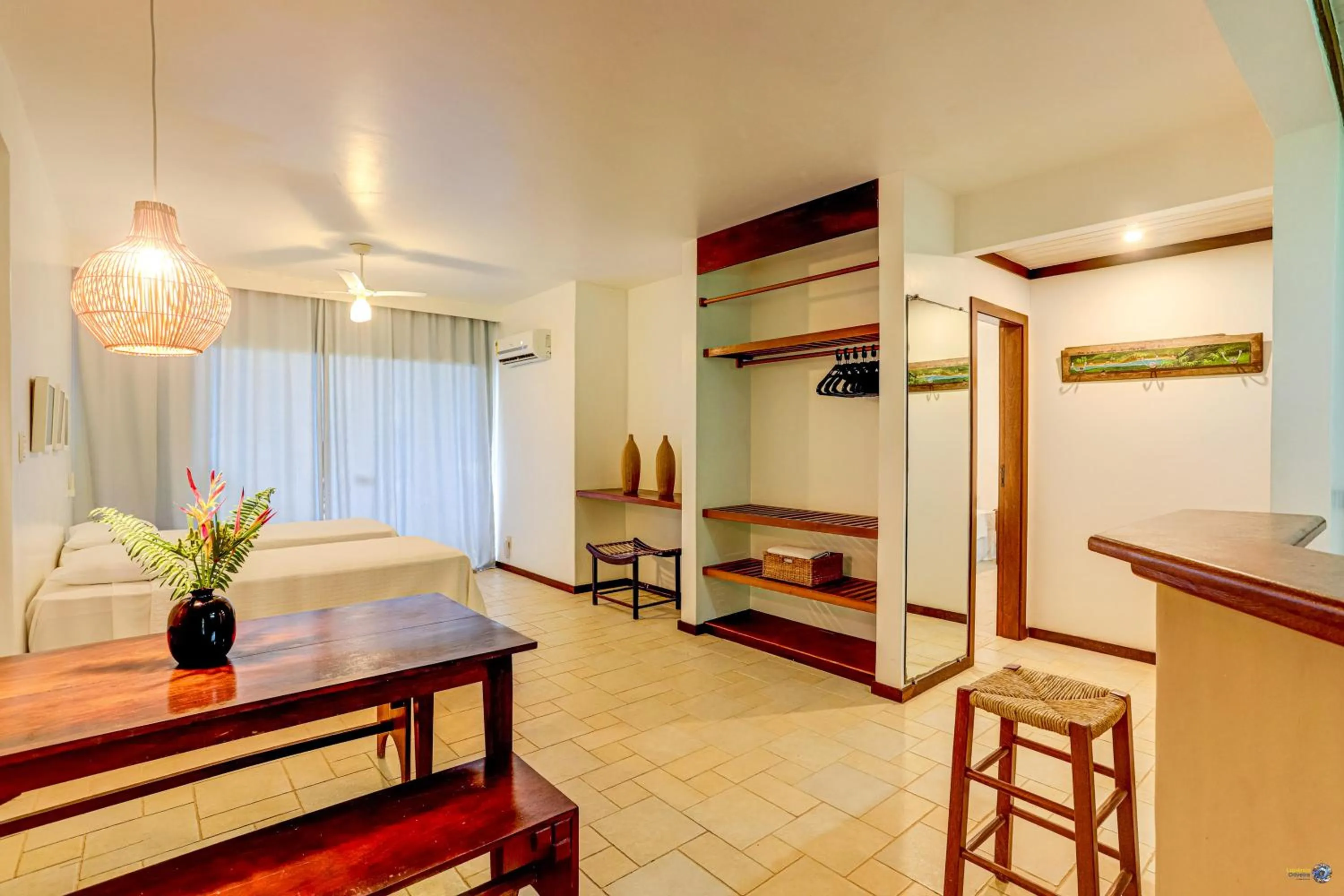 Photo of the whole room, Bed in São José Beach Club & Hotel